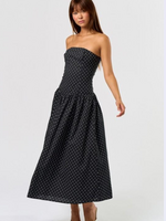 Pretty Maxi Polka Dot Dress (2 Colors)