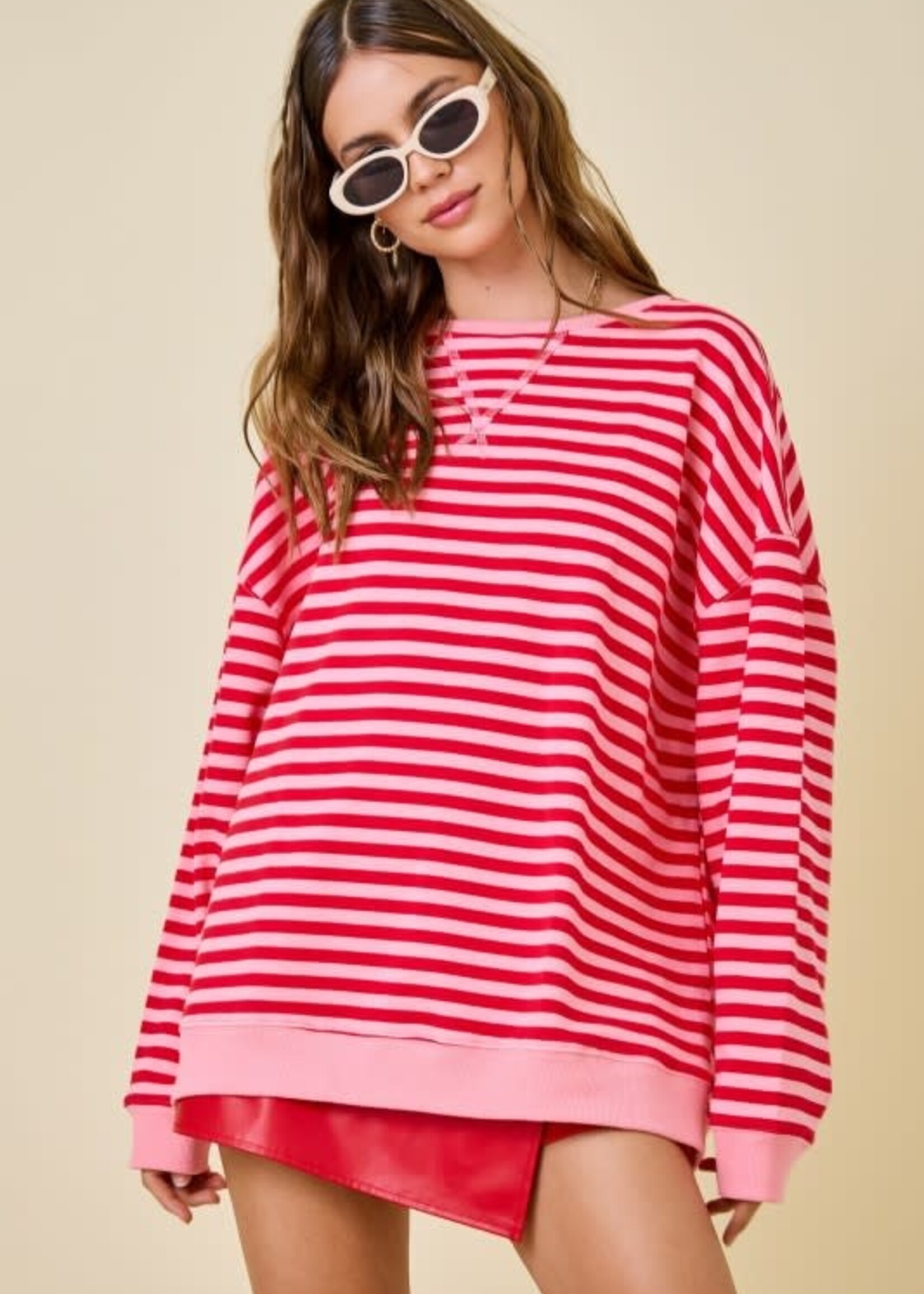 Stripe To It Top (3 Colors)