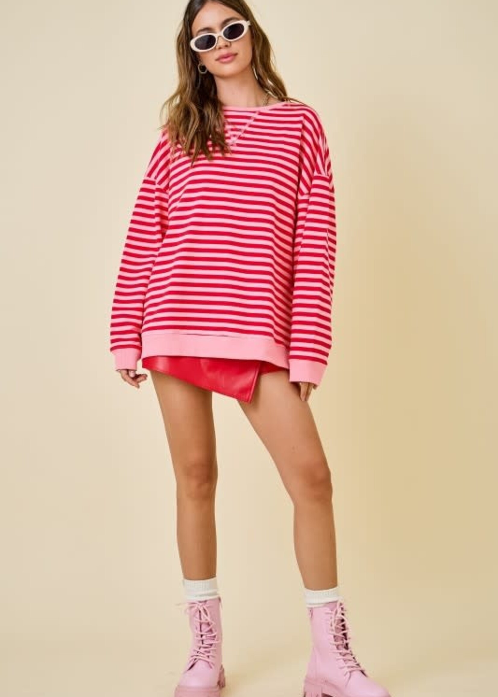 Stripe To It Top (3 Colors)