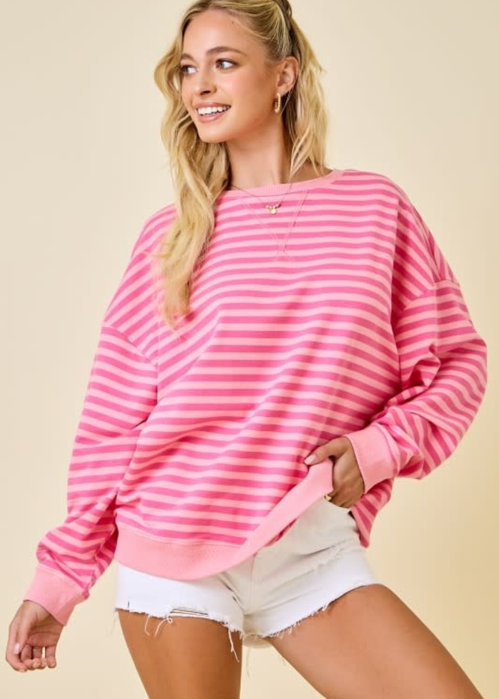 Stripe To It Top (3 Colors)