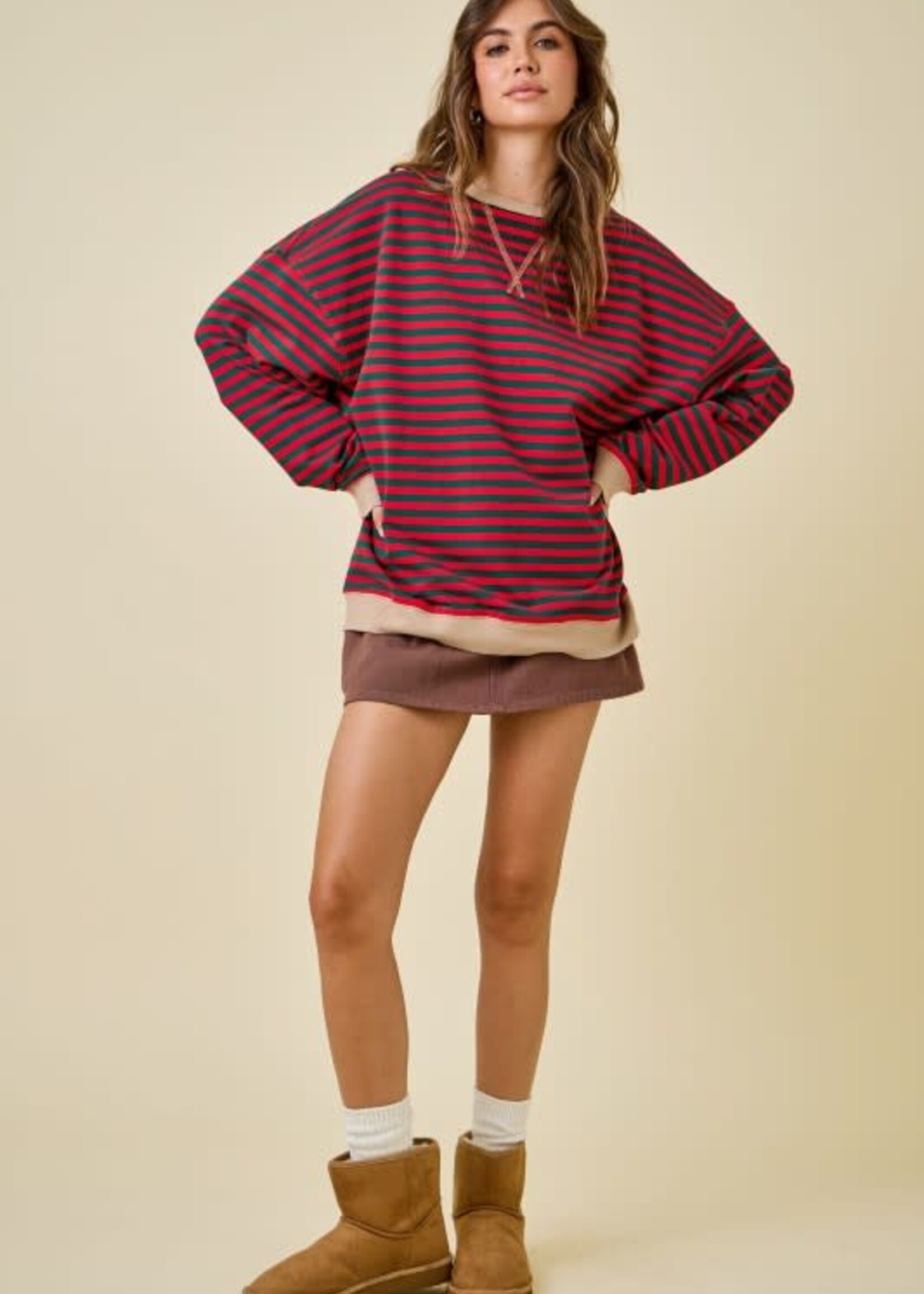Stripe To It Top (3 Colors)