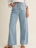 Drawstring Denim