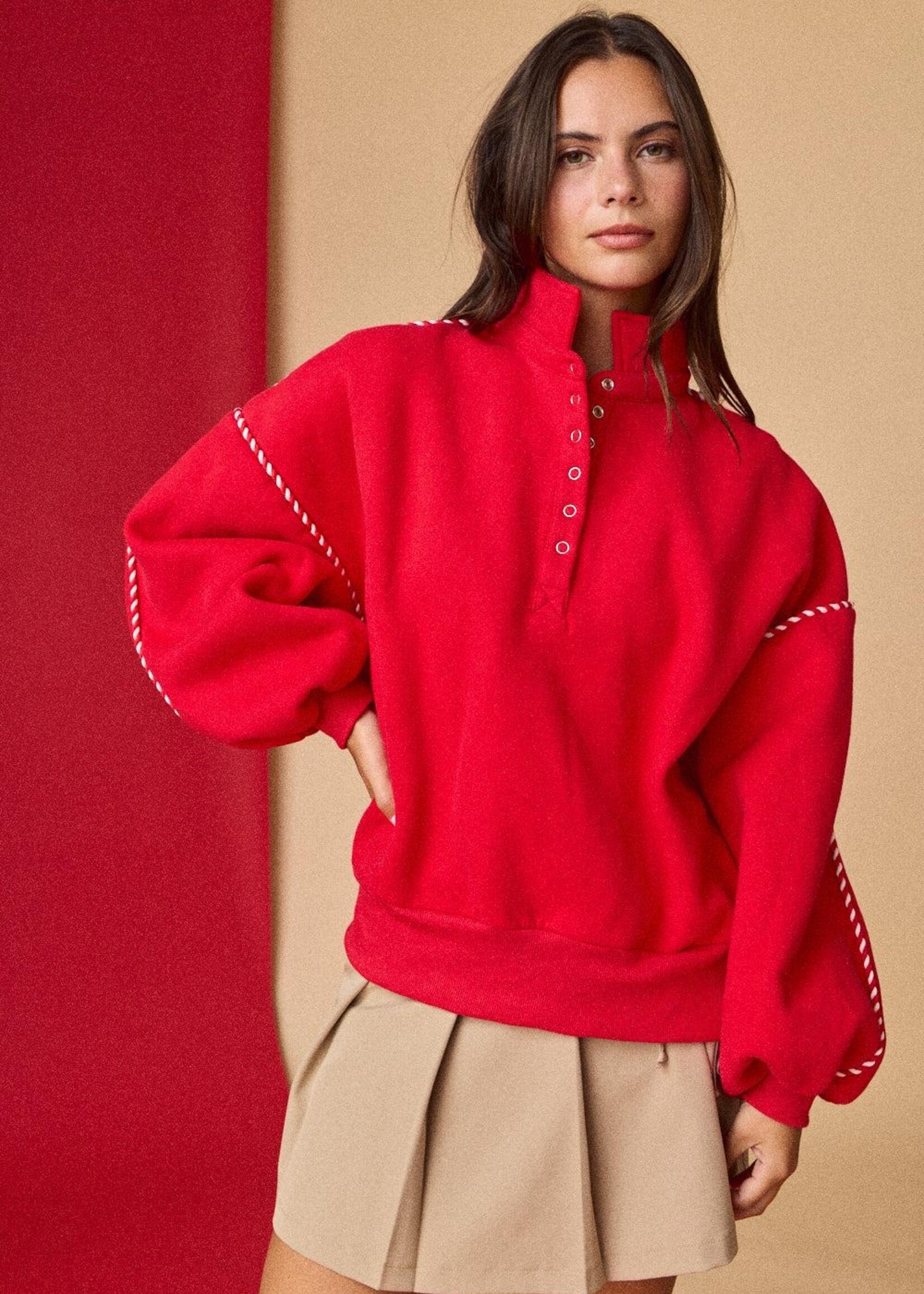 Candy Cane Pullover (2 Colors)