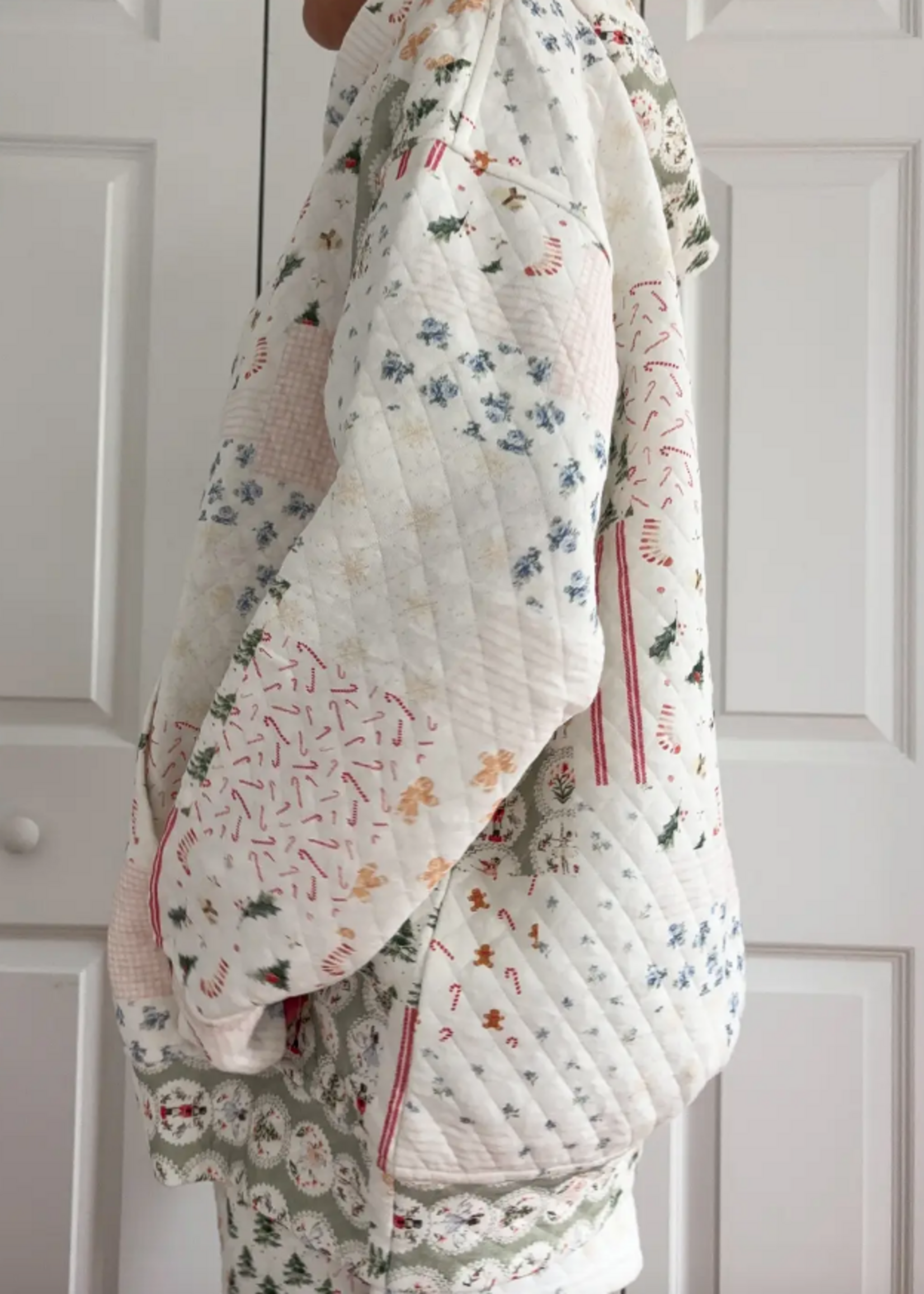 Holiday Quilted Hoodie