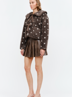 Polka Dot Sherpa Coat (2 Colors)