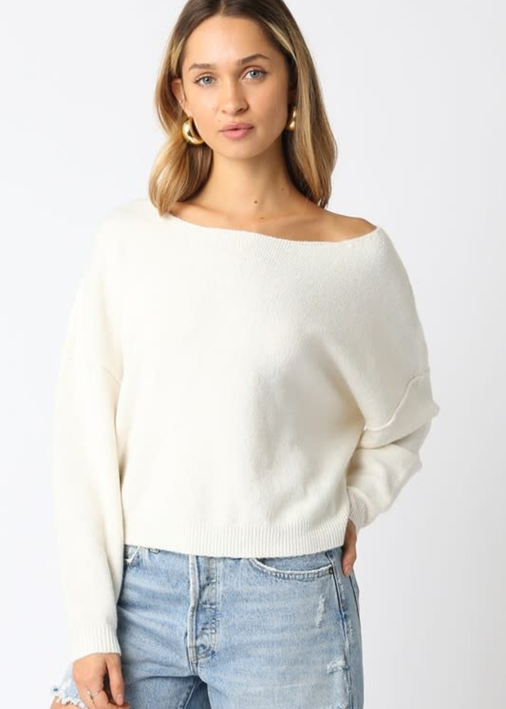 Snow Cream Sweater