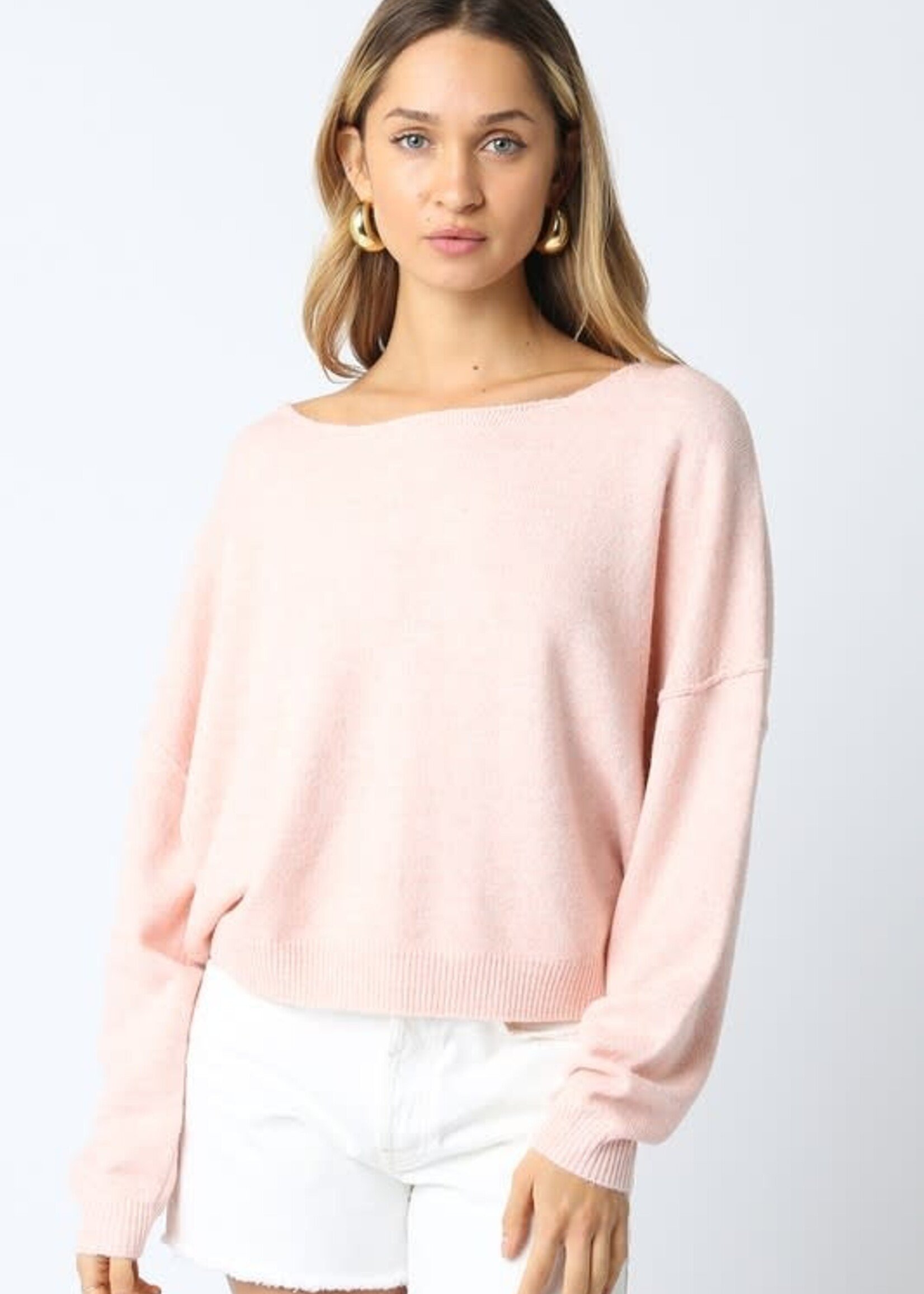 Pretty In Pink Sweater