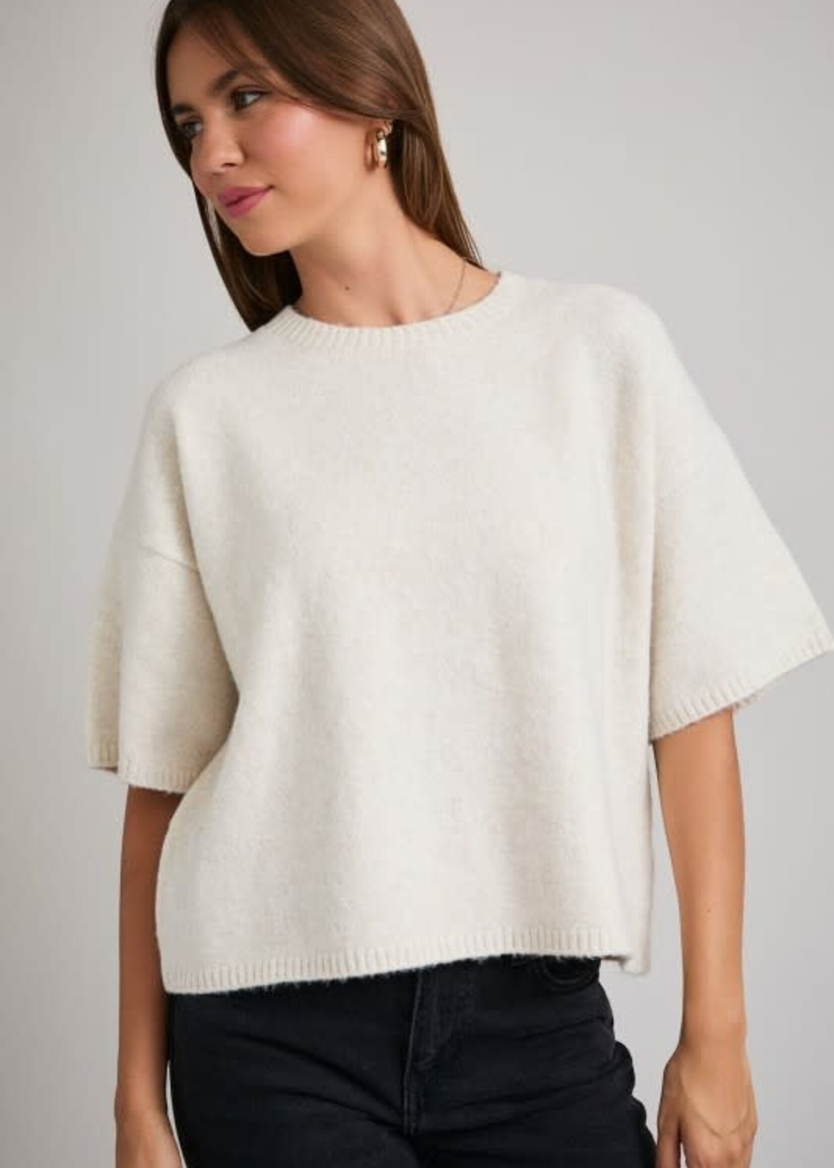 Soft Cozy Cute Ivory Sweater