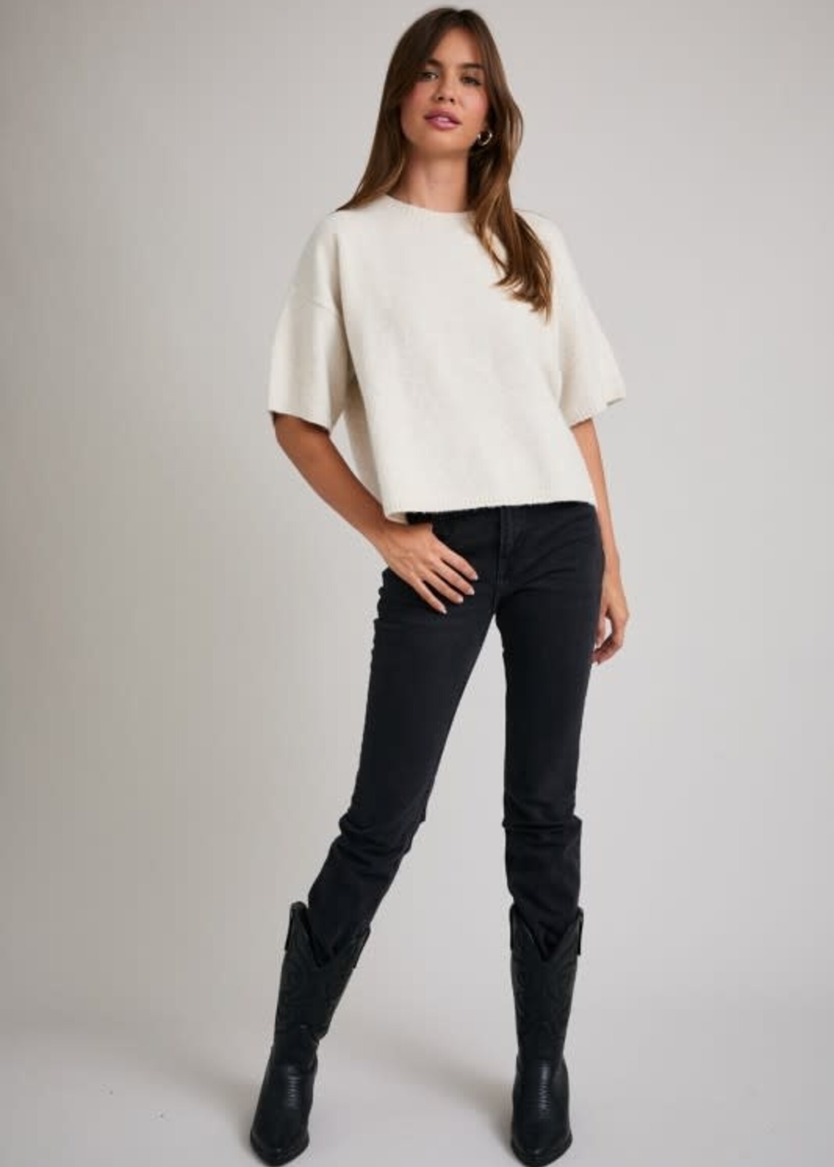 Soft Cozy Cute Ivory Sweater