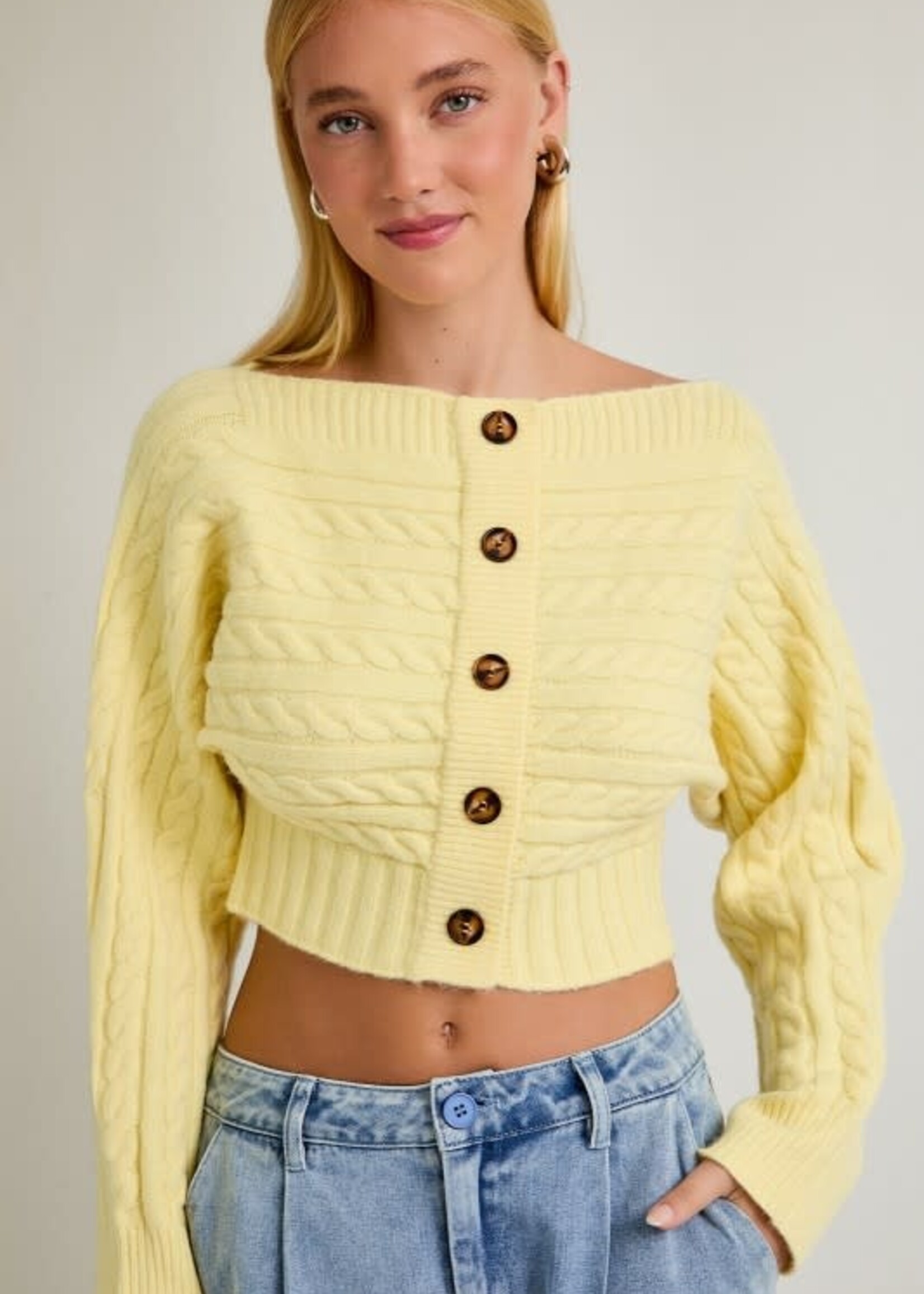Off Shoulder Sweater (3 Colors)