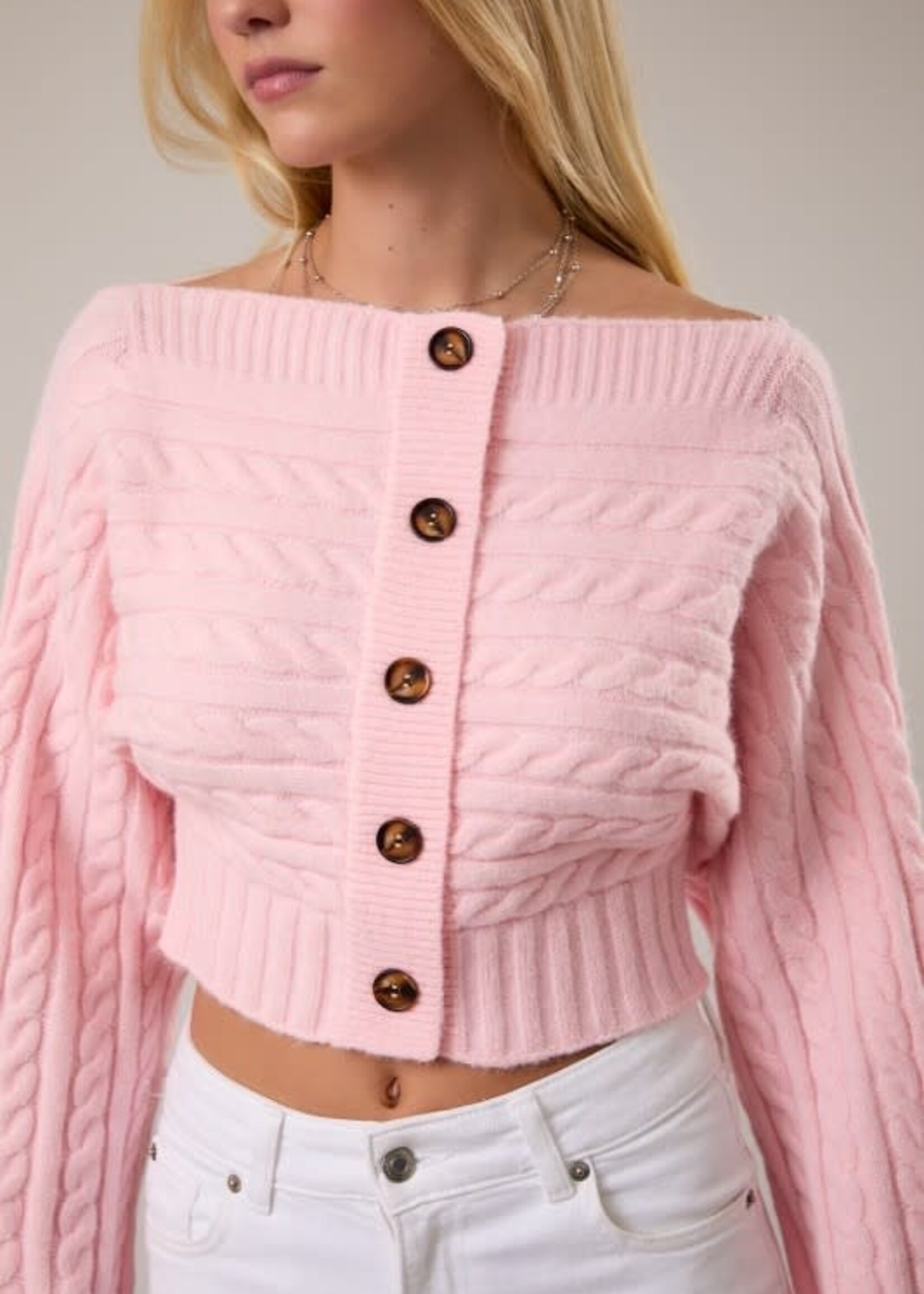 Off Shoulder Sweater (3 Colors)