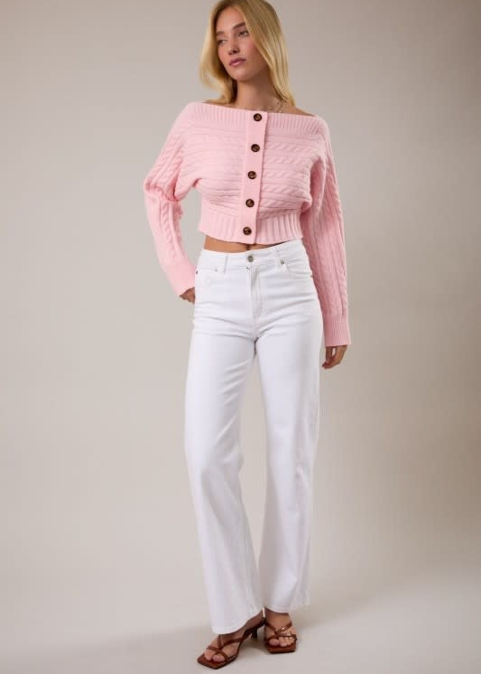 Off Shoulder Sweater (3 Colors)