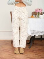 Flora Blue Floral Denim