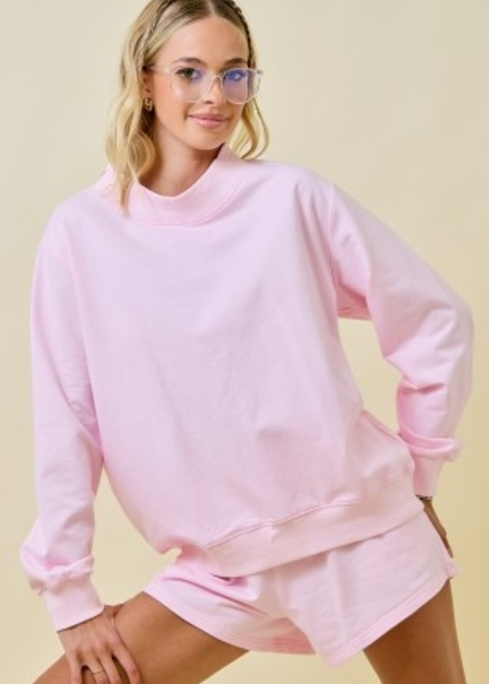 Mockneck Sweatshirt (3 Colors)