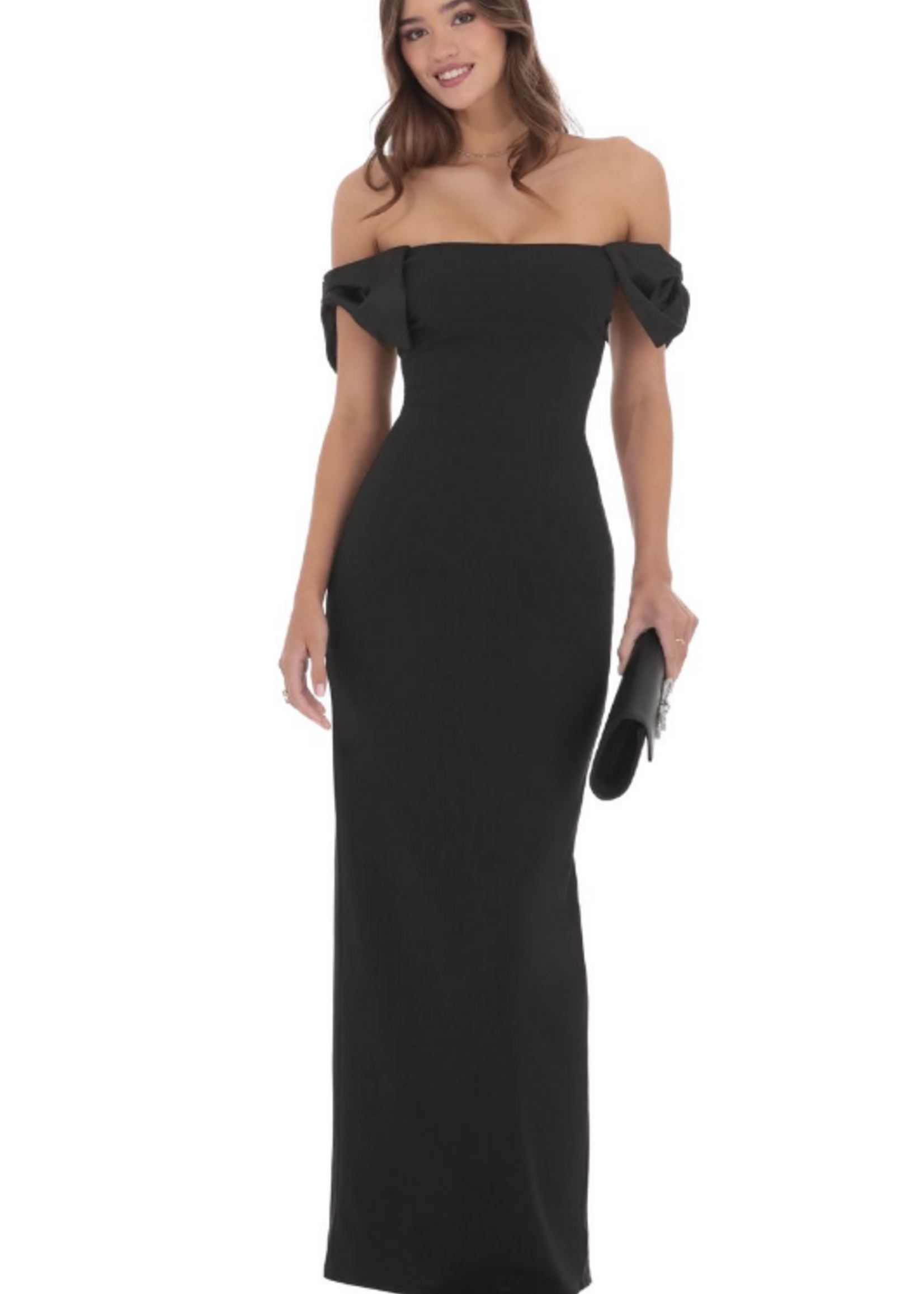 Elegant Black Bow Formal