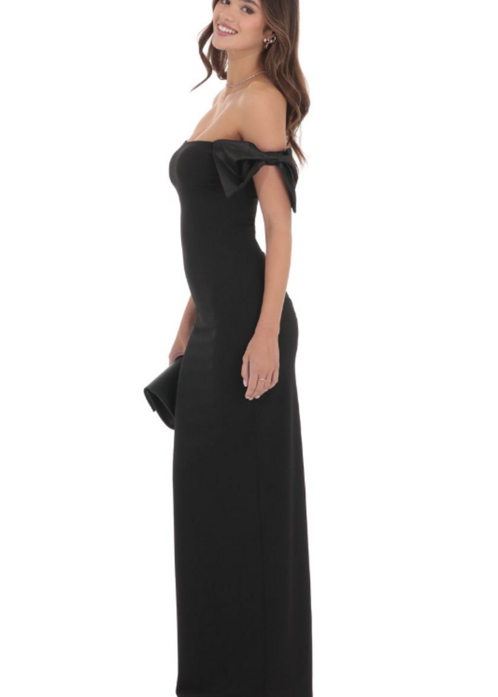 Elegant Black Bow Formal