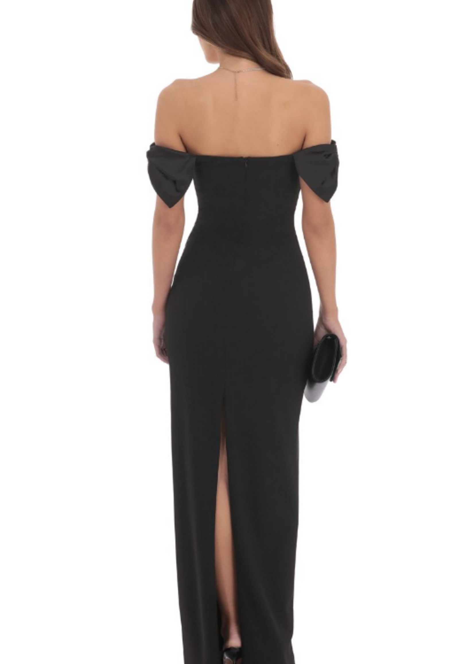 Elegant Black Bow Formal