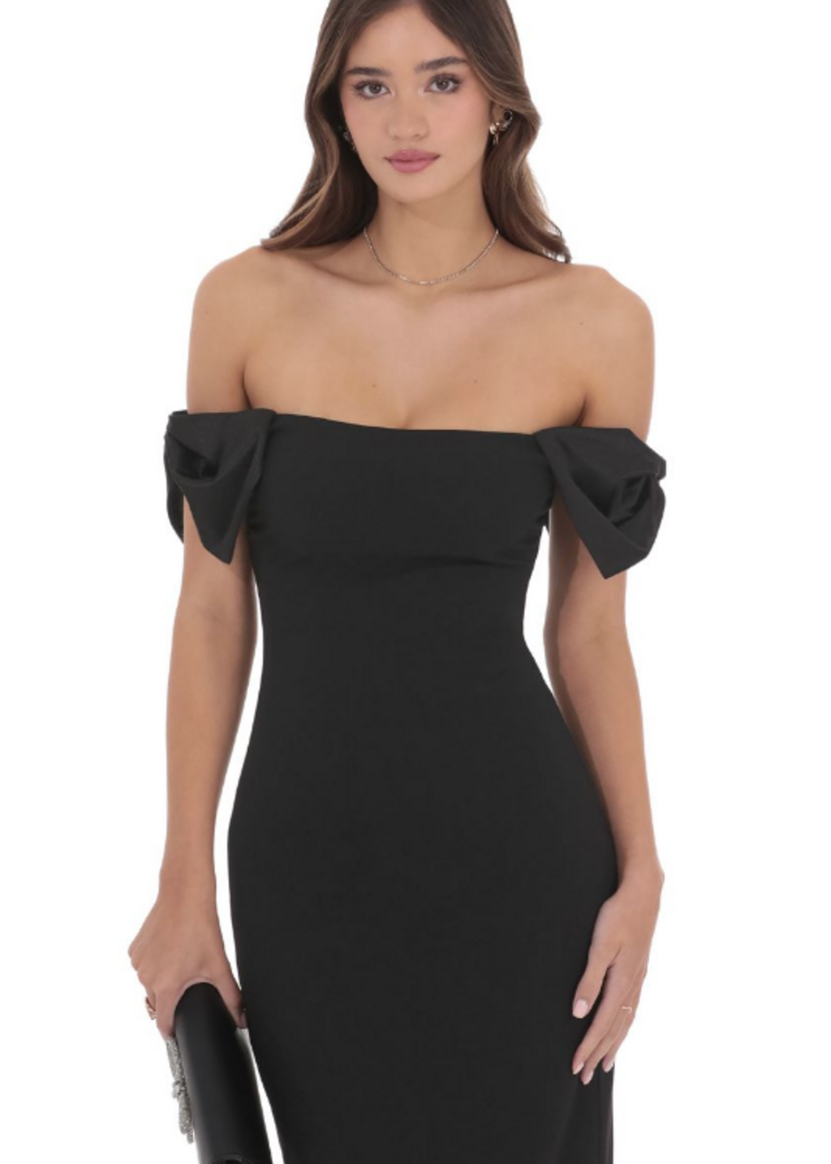 Elegant Black Bow Formal