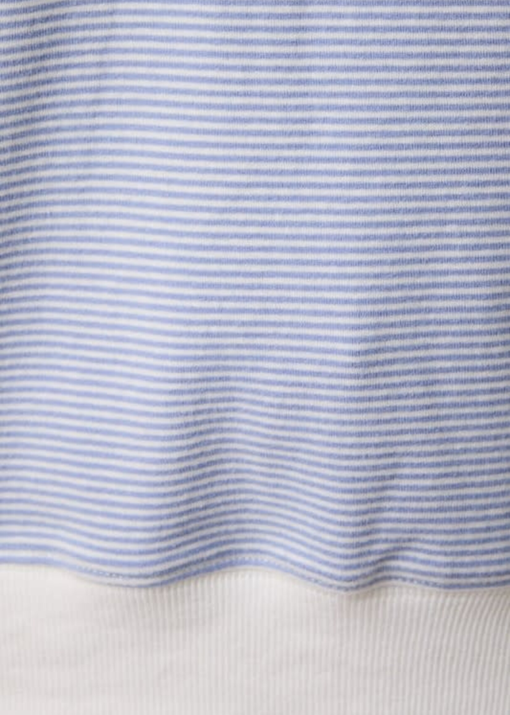 Happy Stripes Mockneck Top