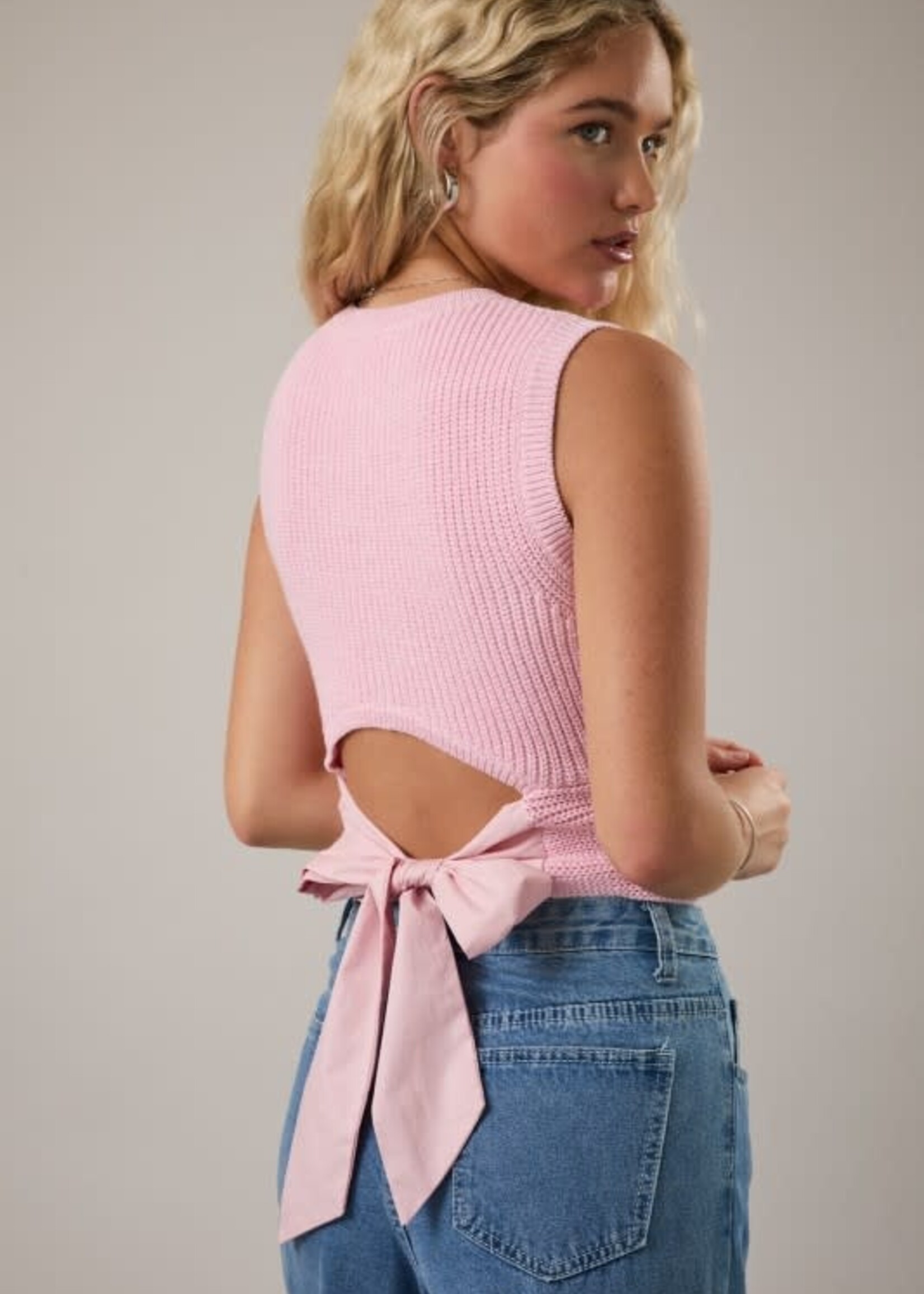 Cute Bow Back Top (2 Colors)