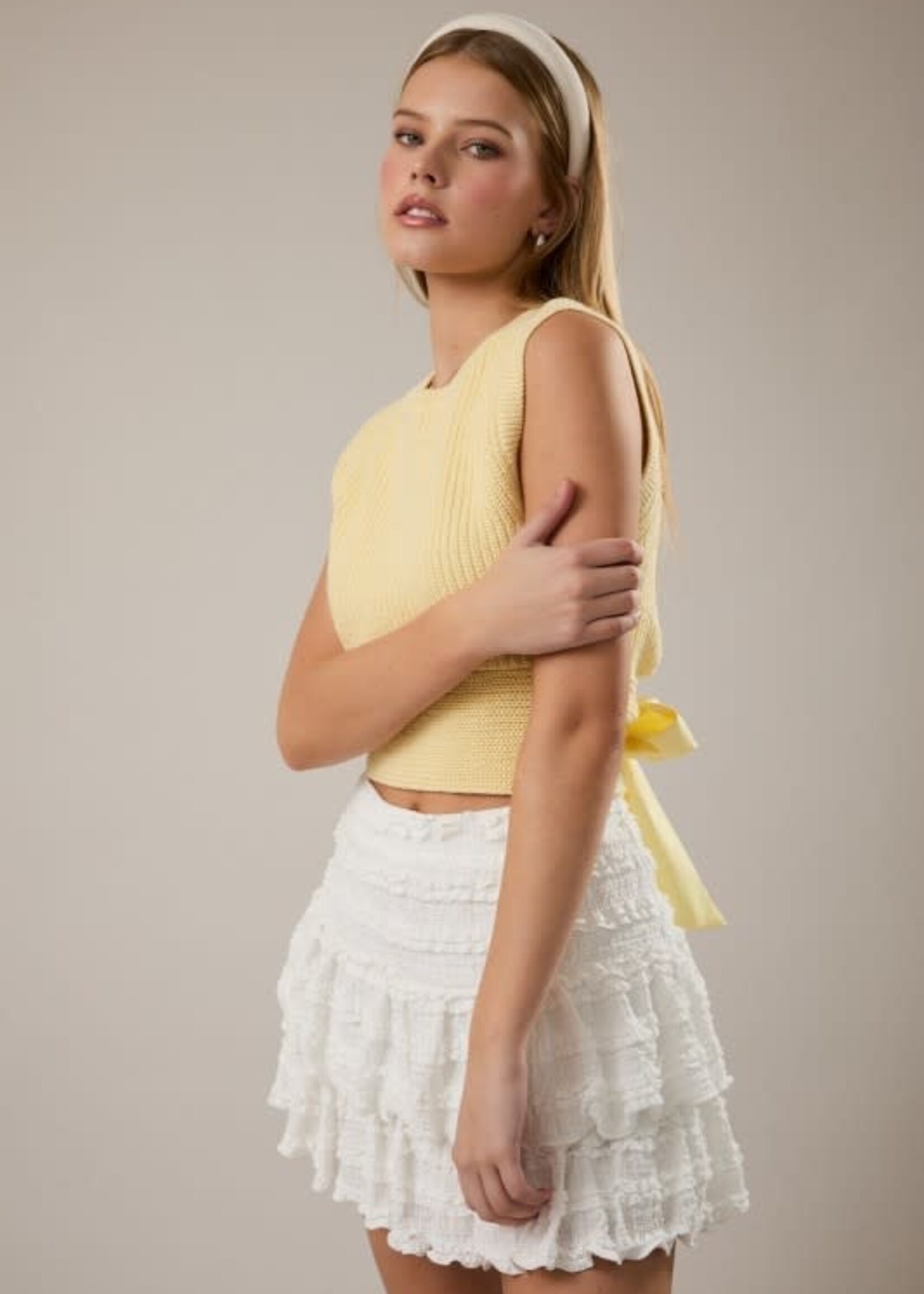 Cute Bow Back Top (2 Colors)