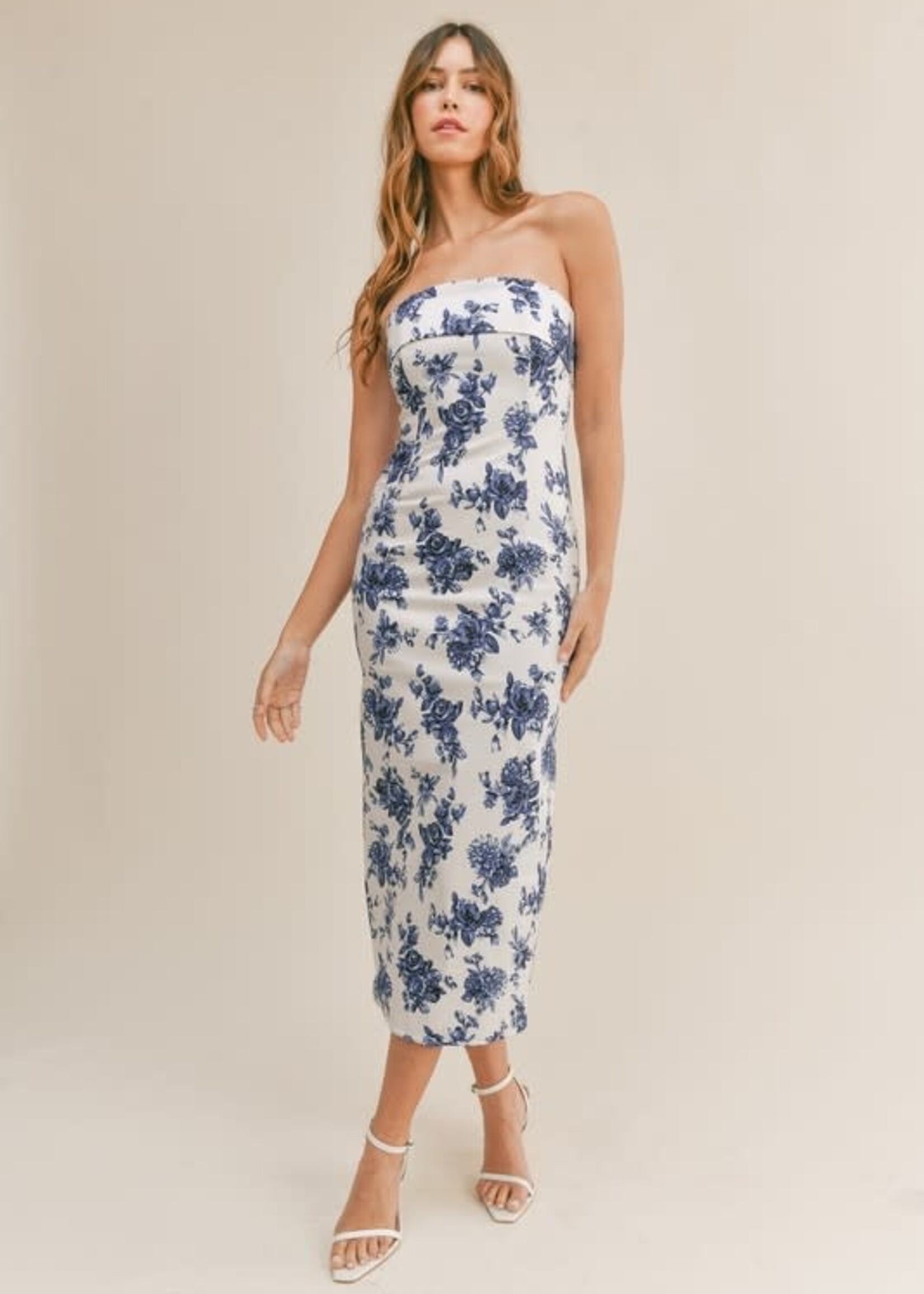 Forever Floral Midi Dress