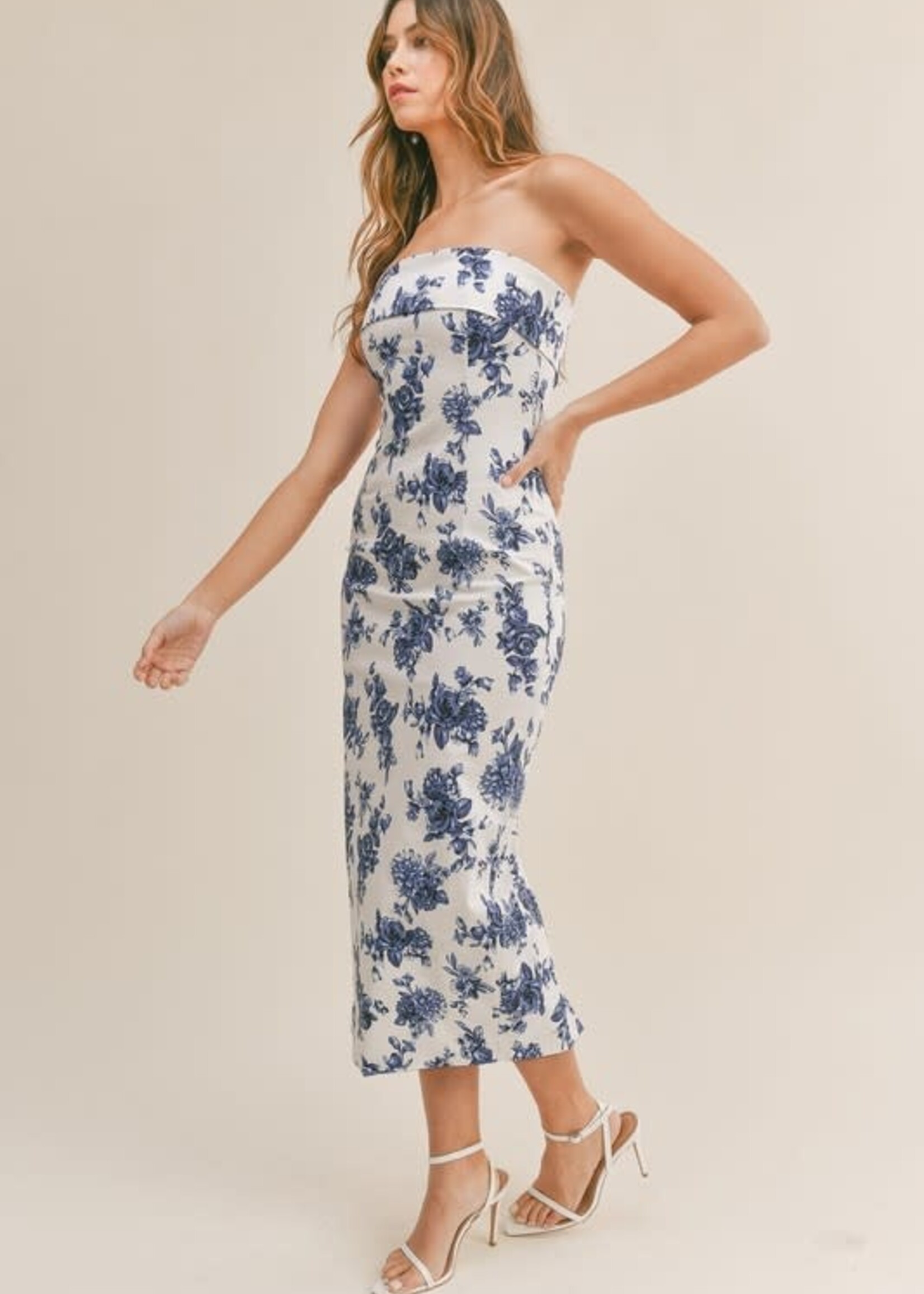 Forever Floral Midi Dress
