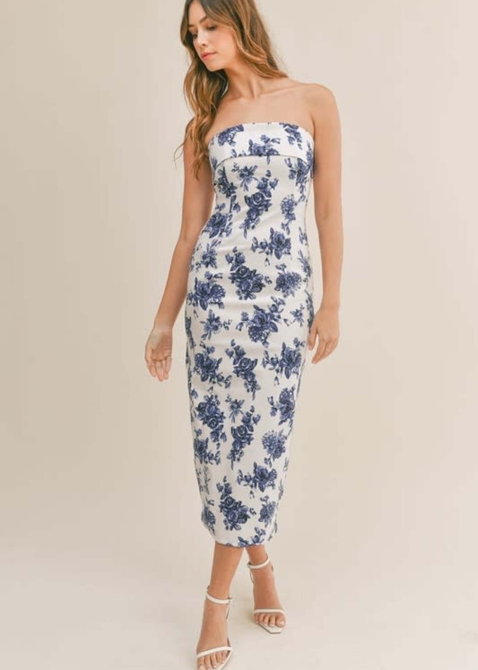 Forever Floral Midi Dress