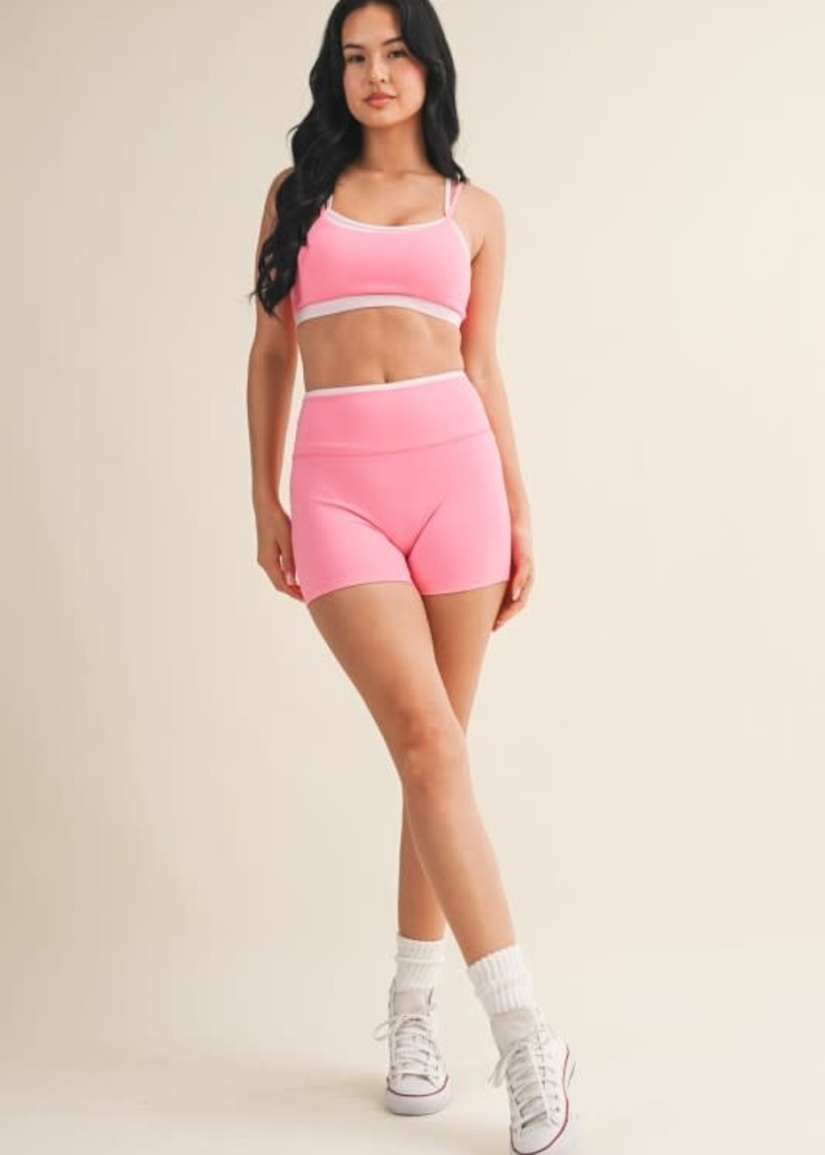 Hot Pink Biker Shorts