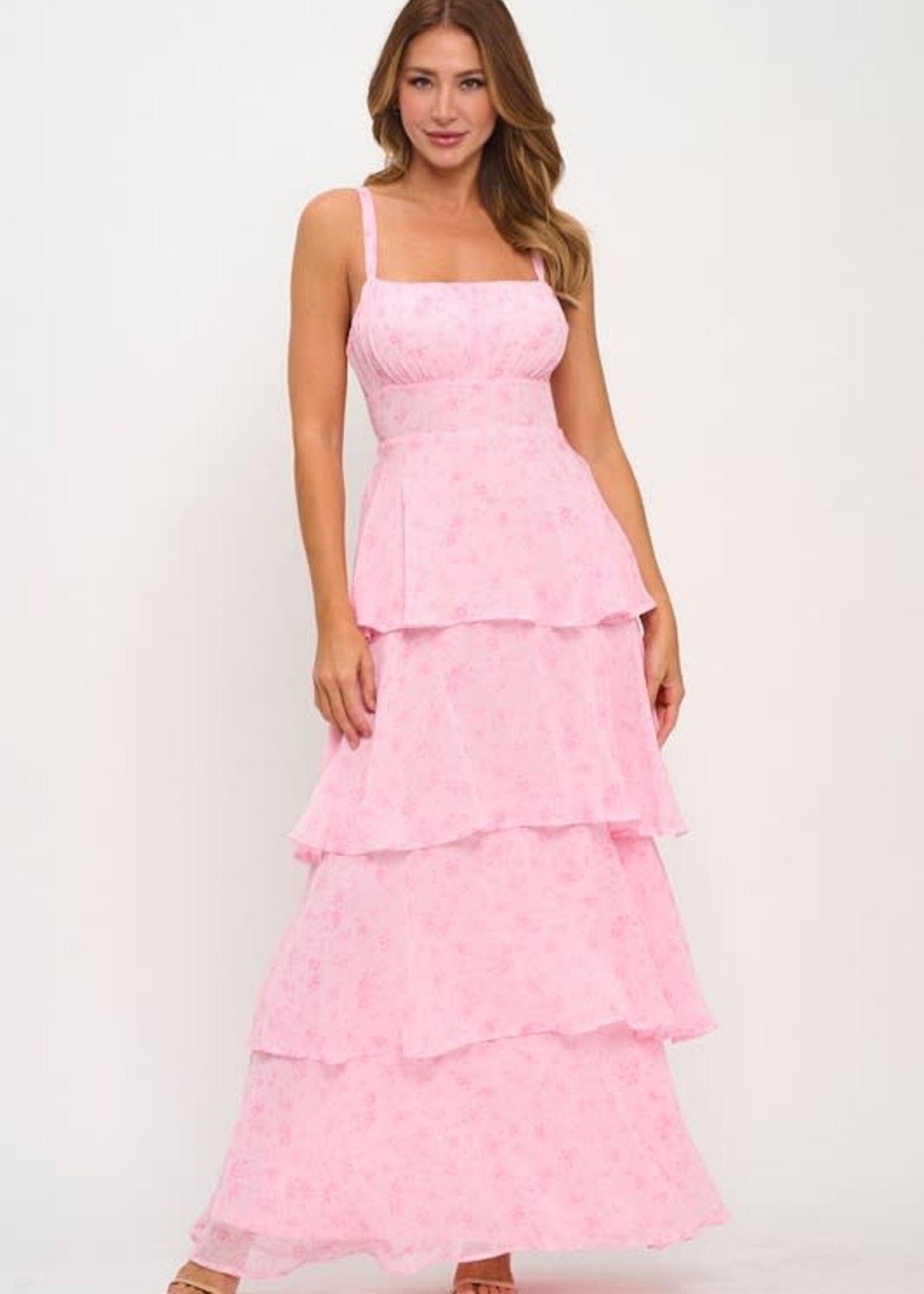 Flora Ruffle Midi Dress (2 Colors)