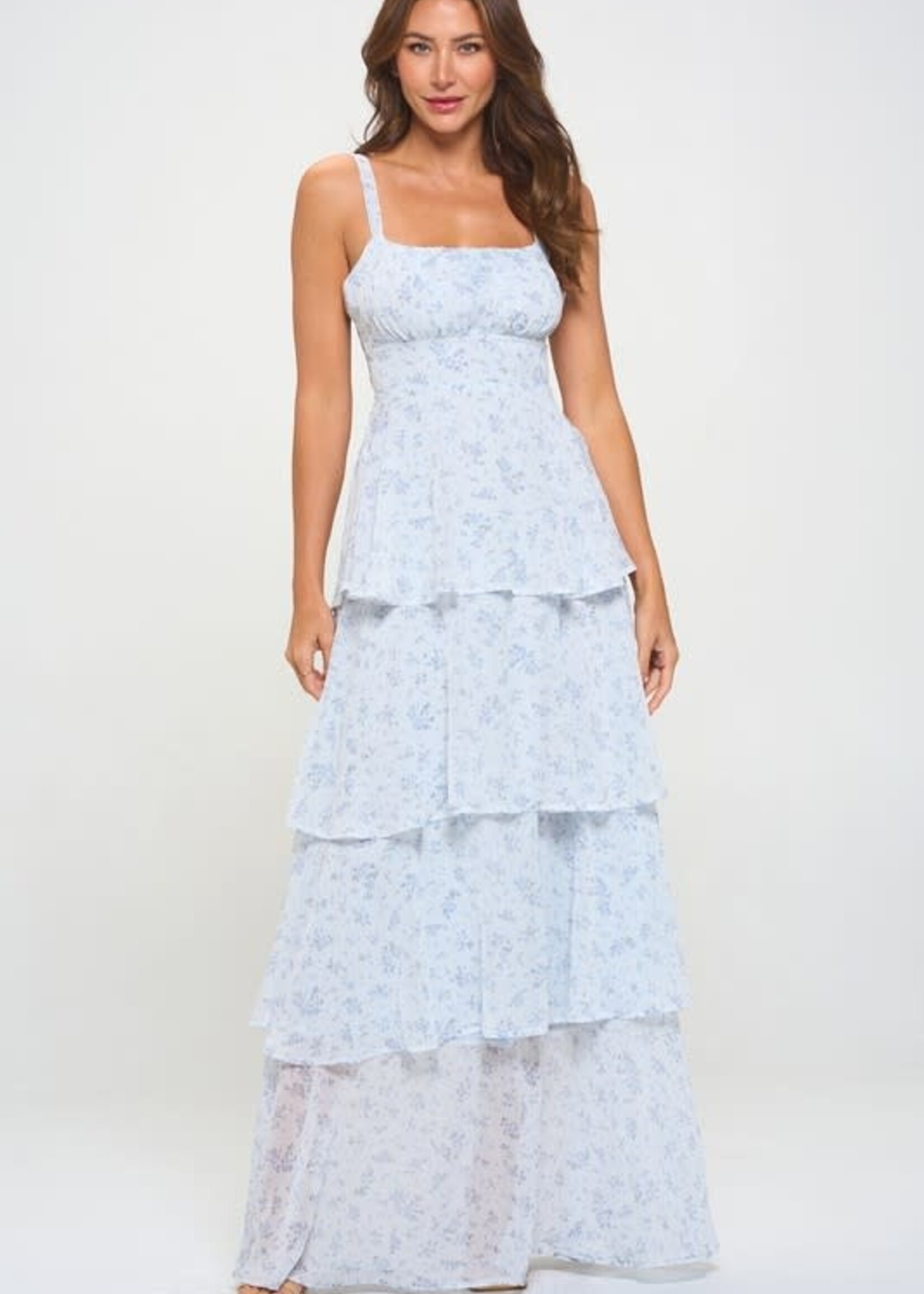 Flora Ruffle Midi Dress (2 Colors)