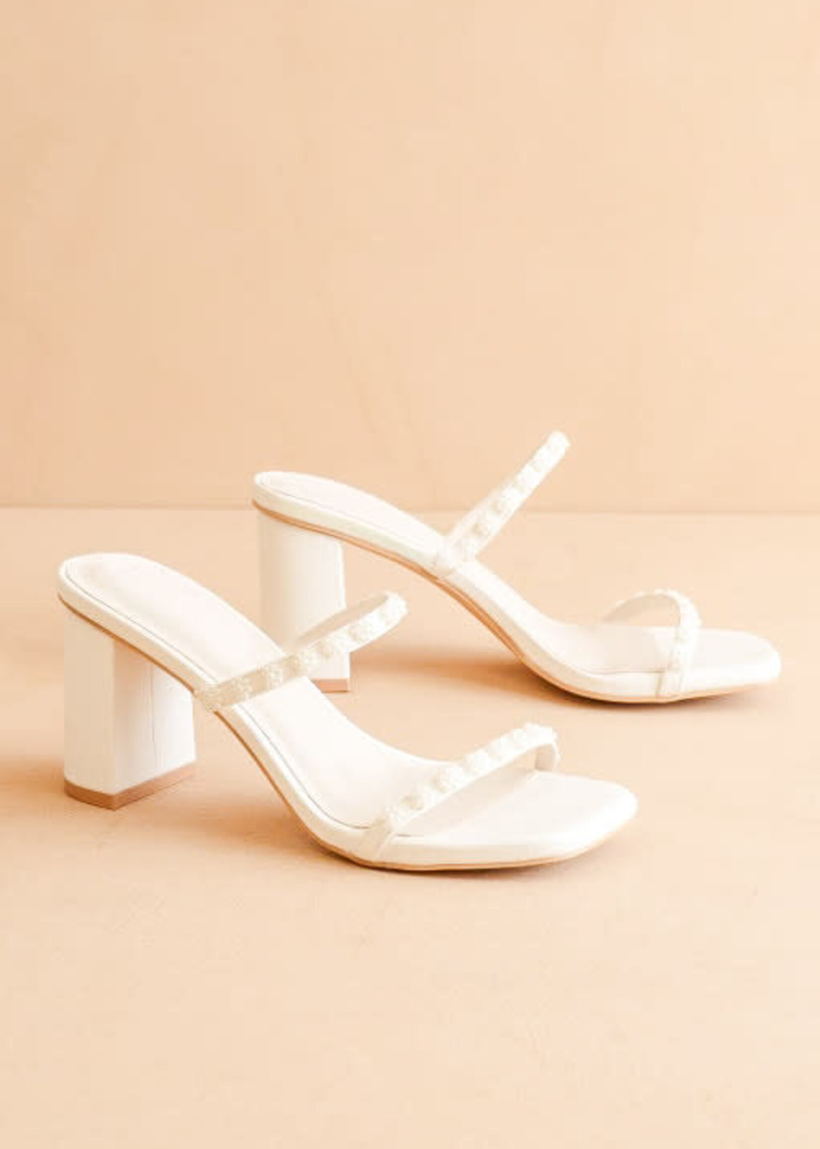 Beautiful Flower Beaded Heels (2 Colors)