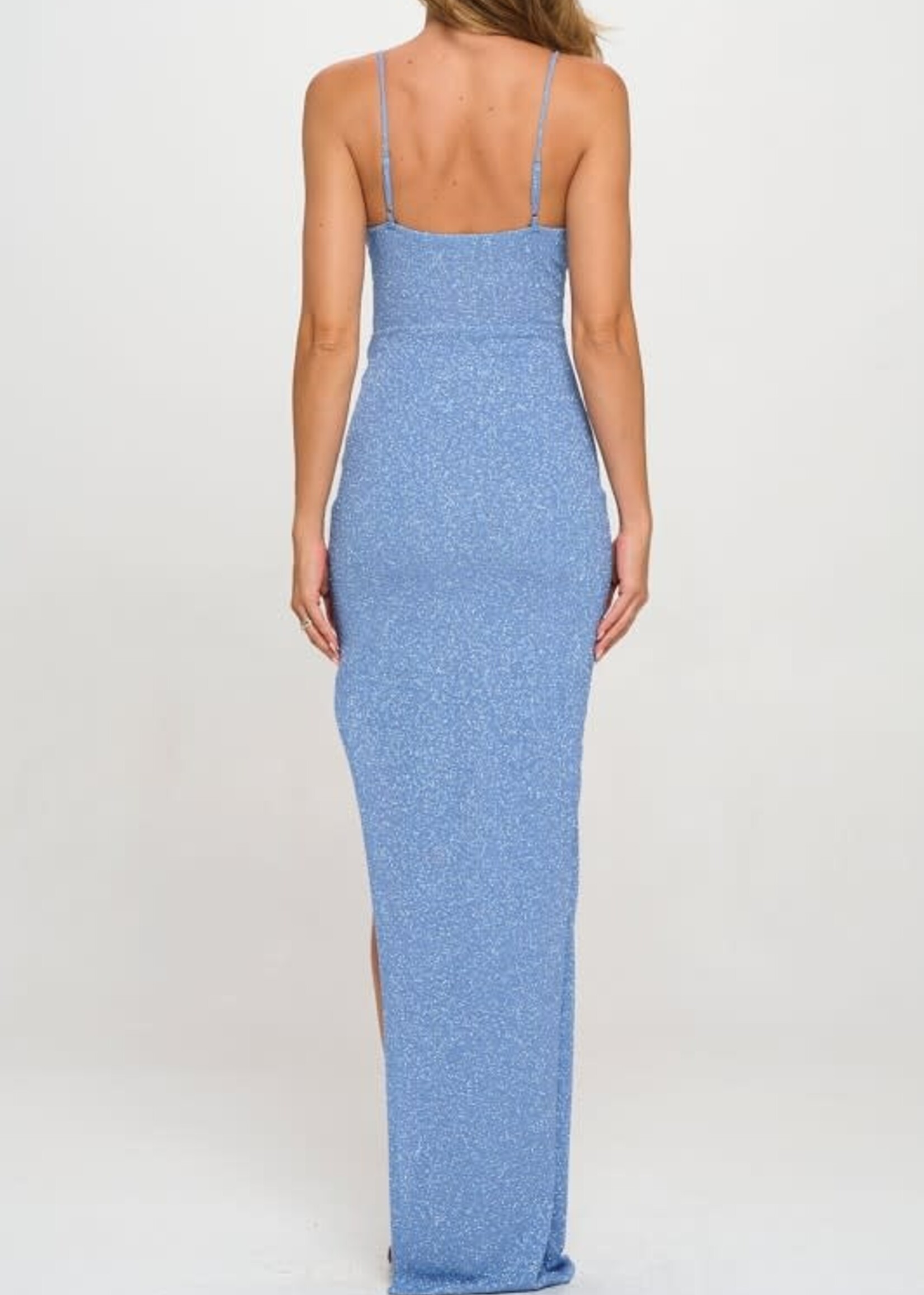 Beautiful Blue Glitter Formal