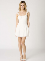 Ruffle It Up White Dress