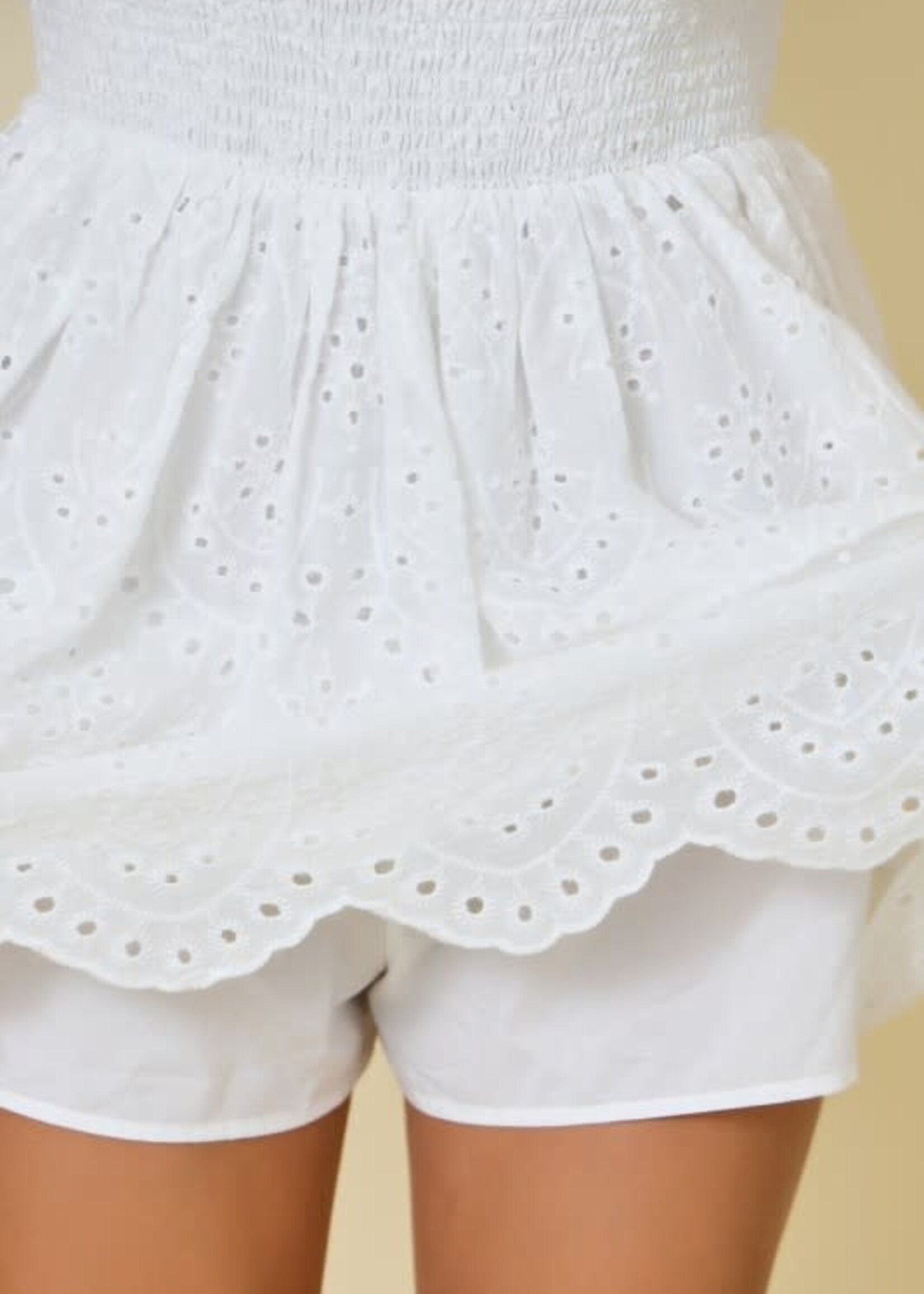 Pretty Eyelet Romper (2 Colors)