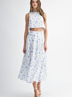 Floral Midi Skirt