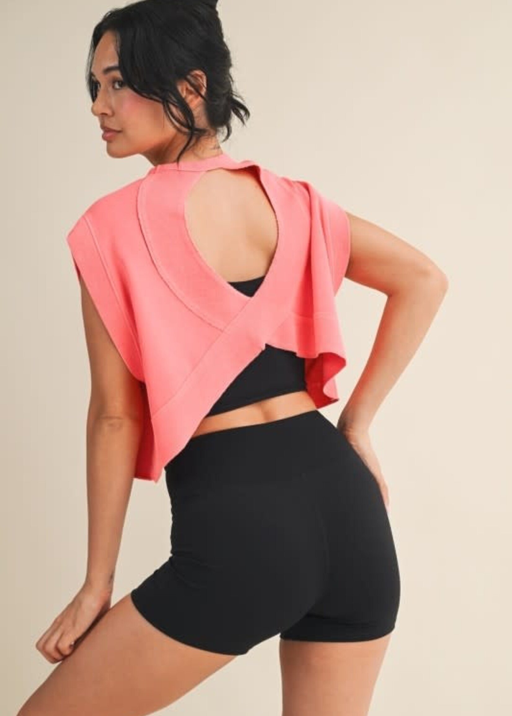 Summer Fun Open Back Top (4 Colors)