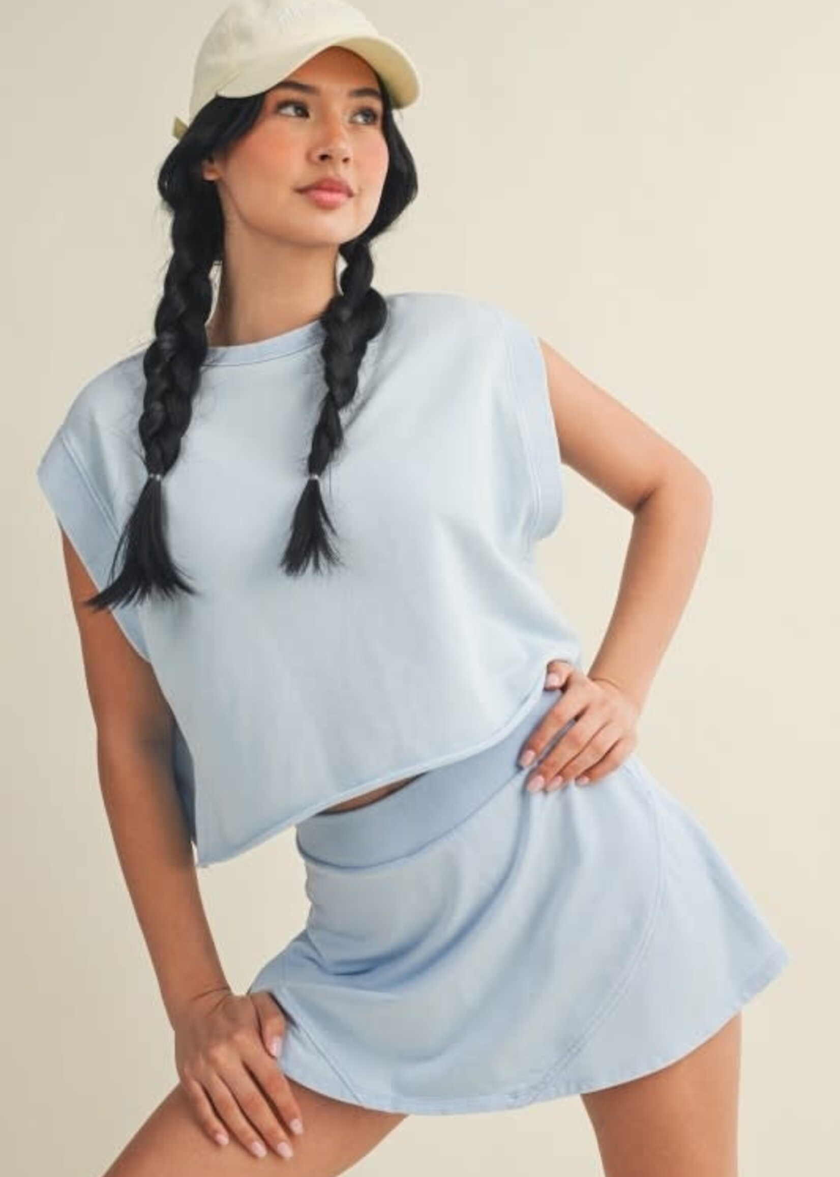 Summer Fun Open Back Top (4 Colors)