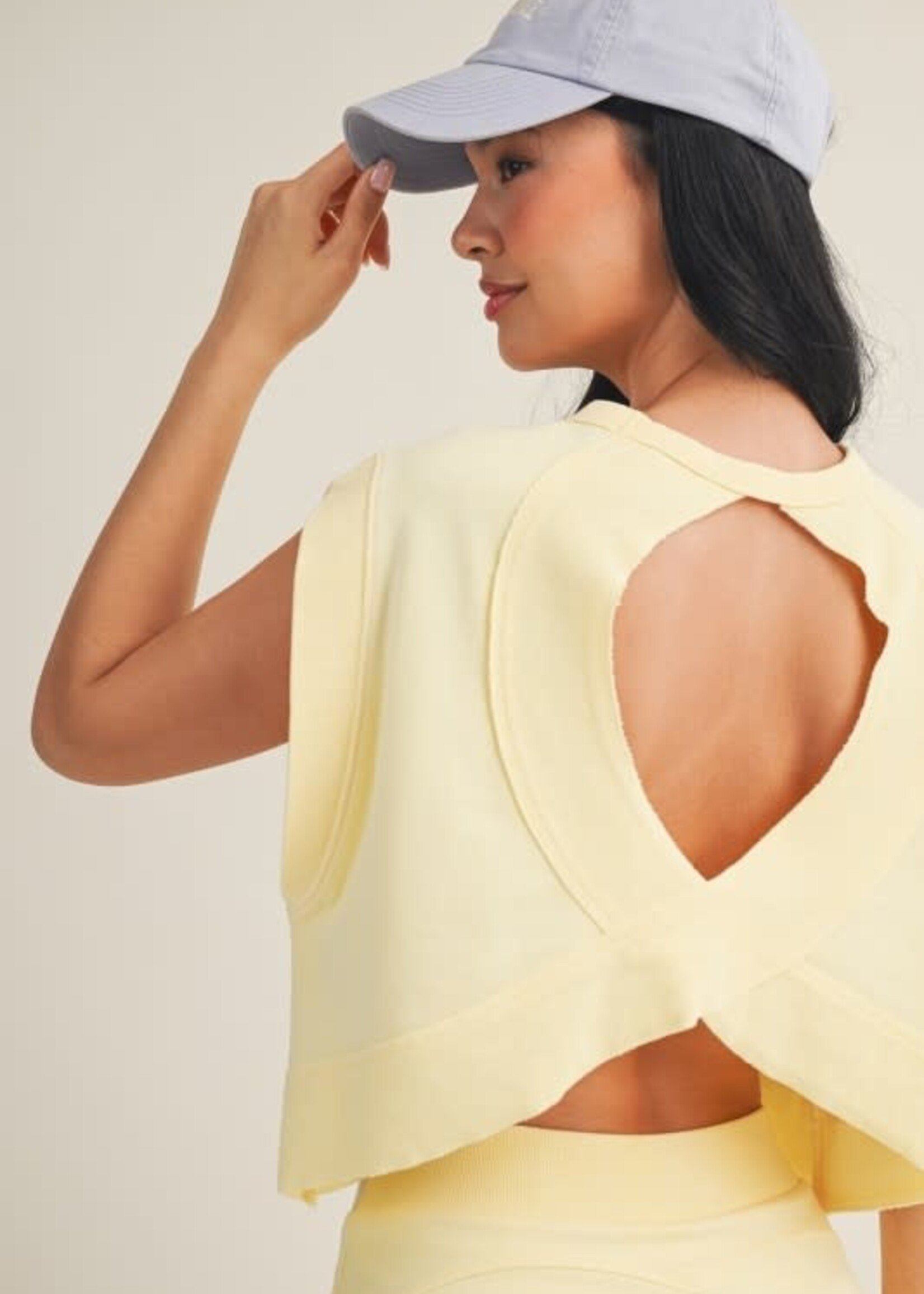 Summer Fun Open Back Top (4 Colors)