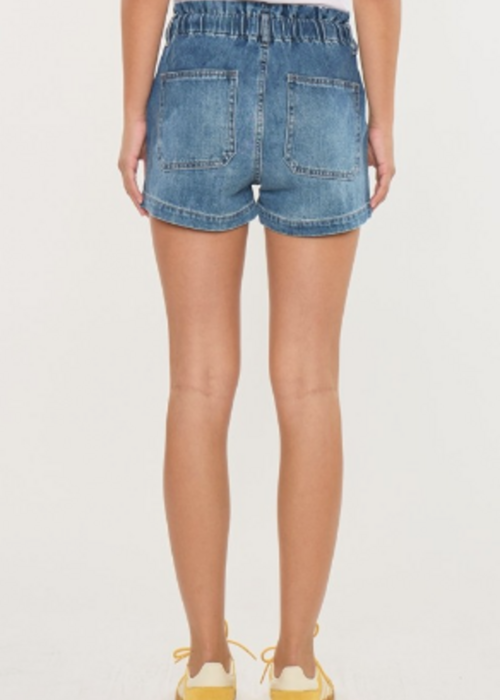 KanCan Denim Front Tie Shorts
