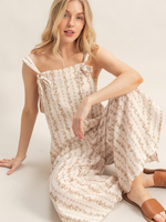 Cute Floral Jumpsuit