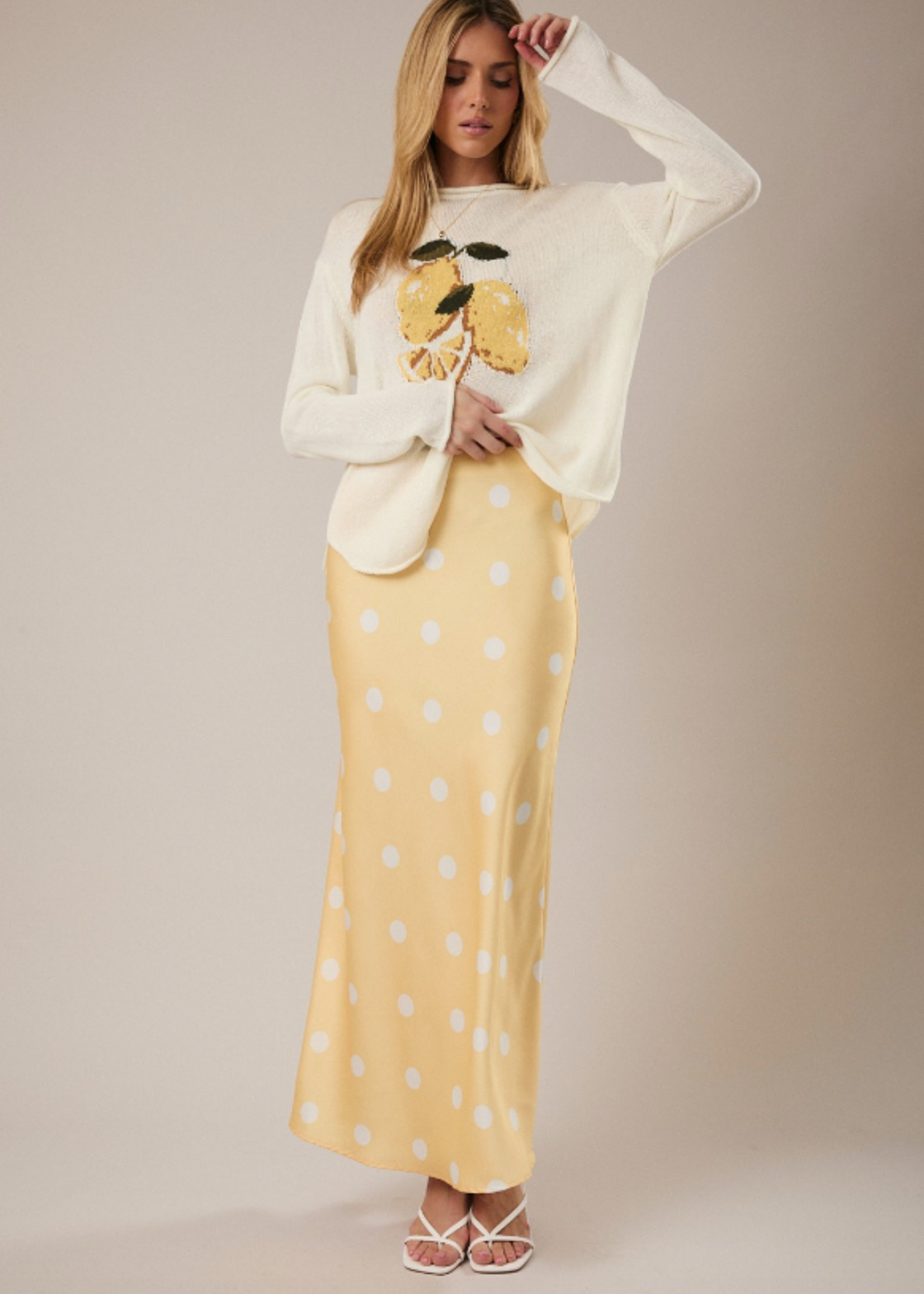 Hello Dottie Midi Skirt (2 Colors)