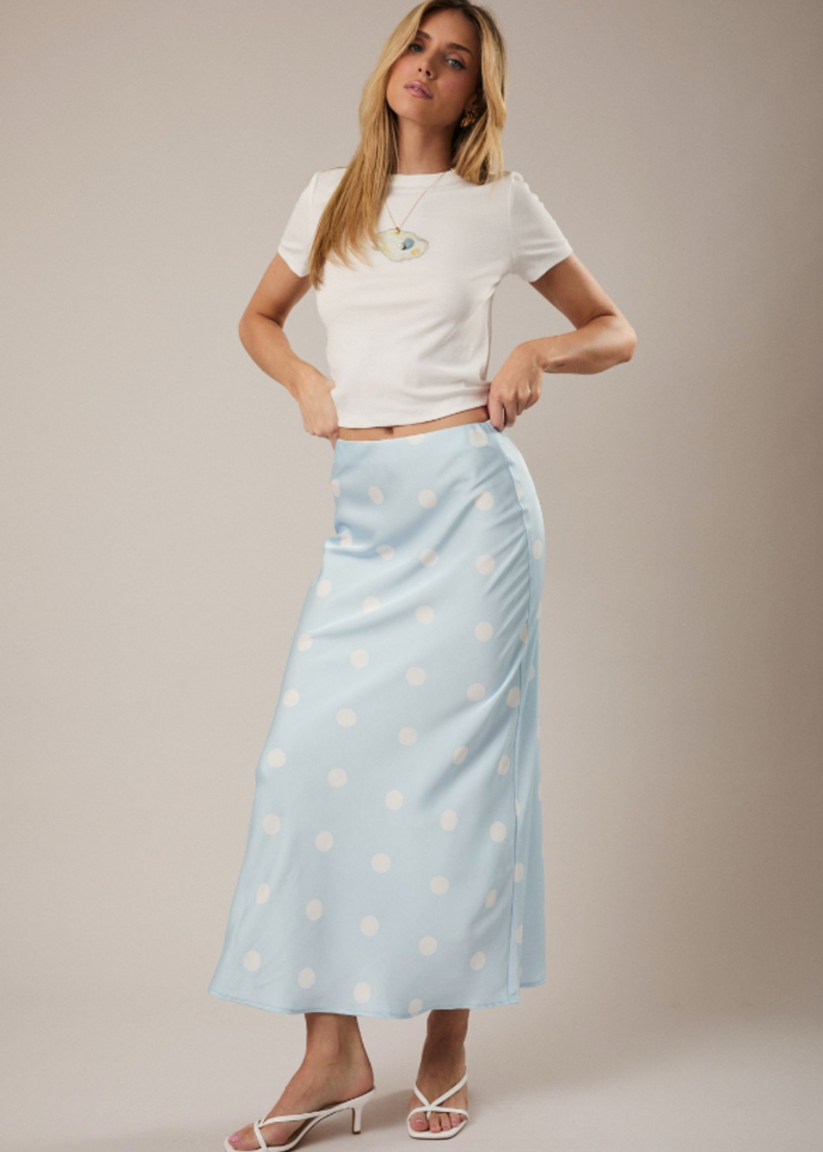 Hello Dottie Midi Skirt (2 Colors)
