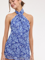 Brighten Up Halter Dress