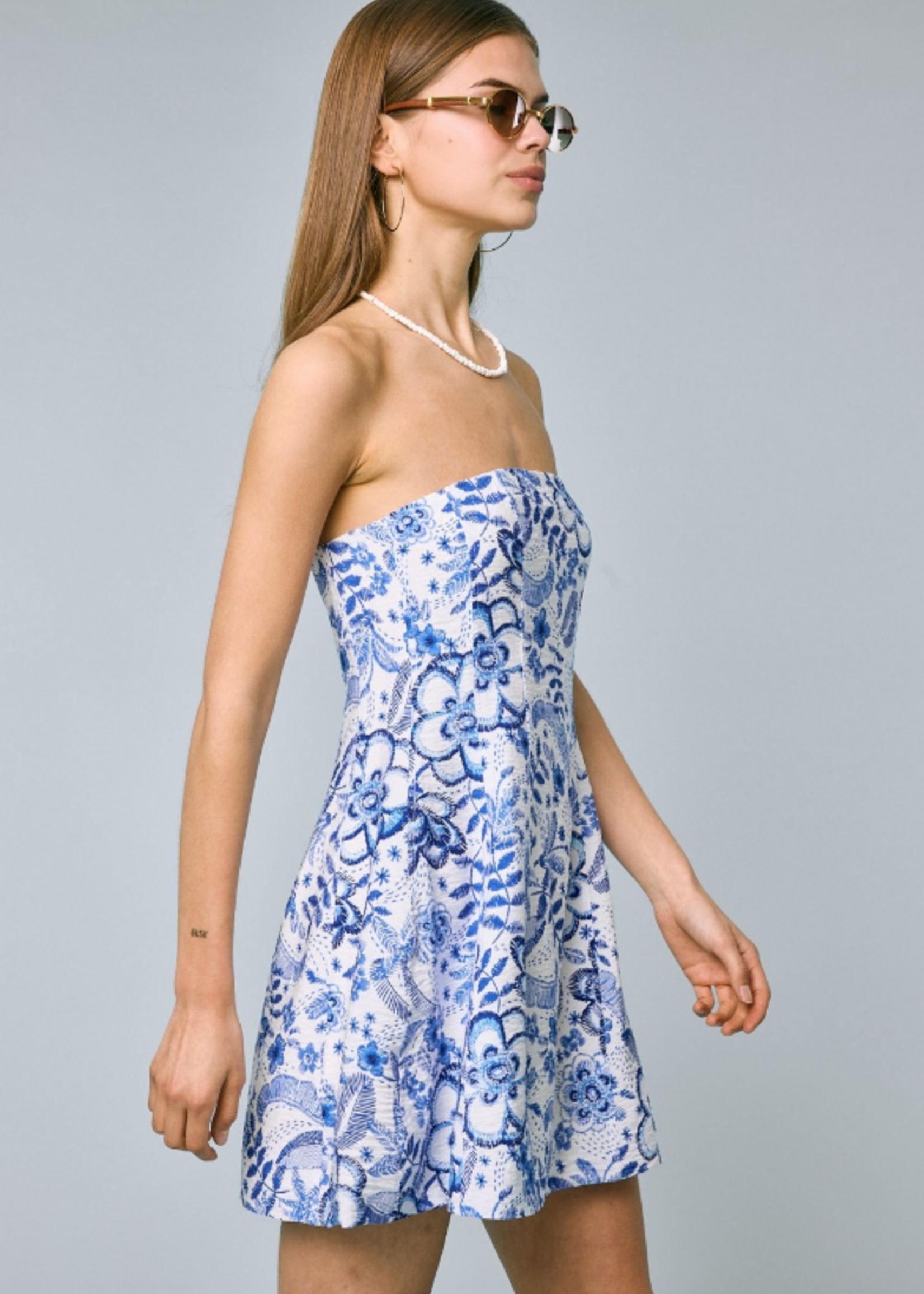 Blue Bayou Floral Dress