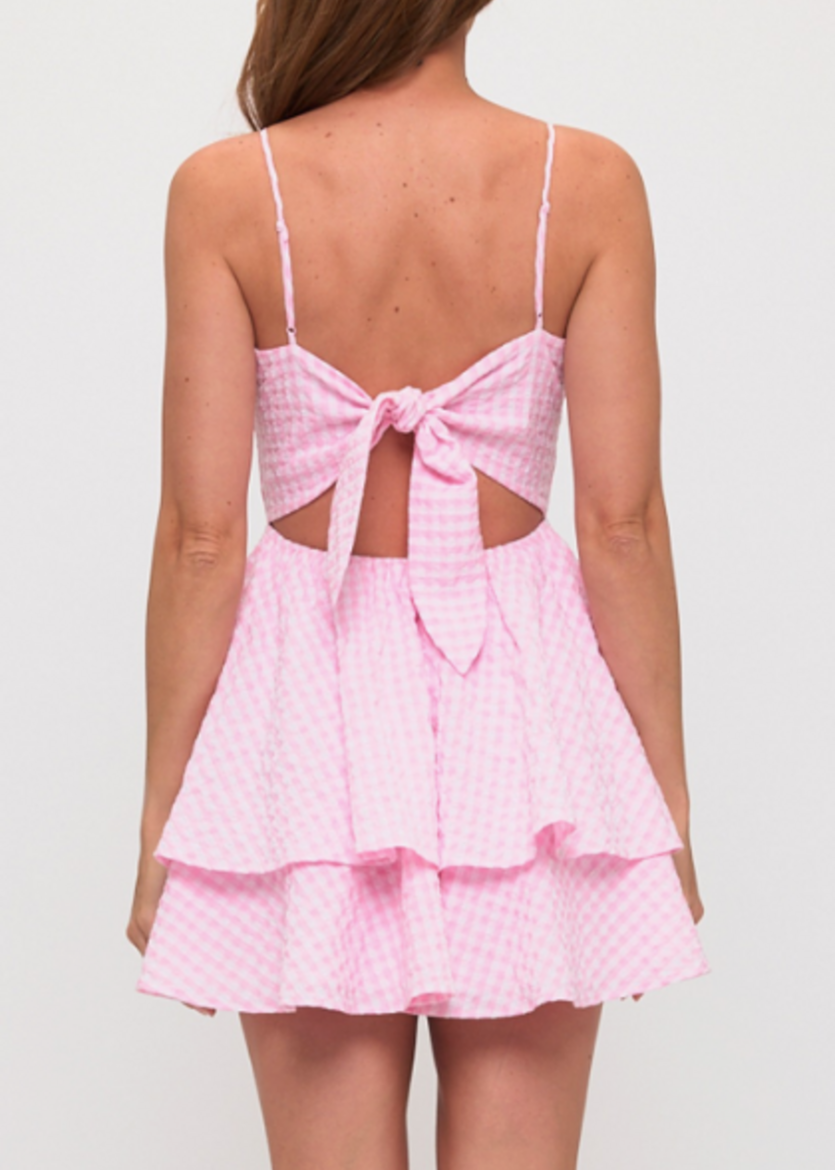 Great In Gingham Dress (2 Colors)