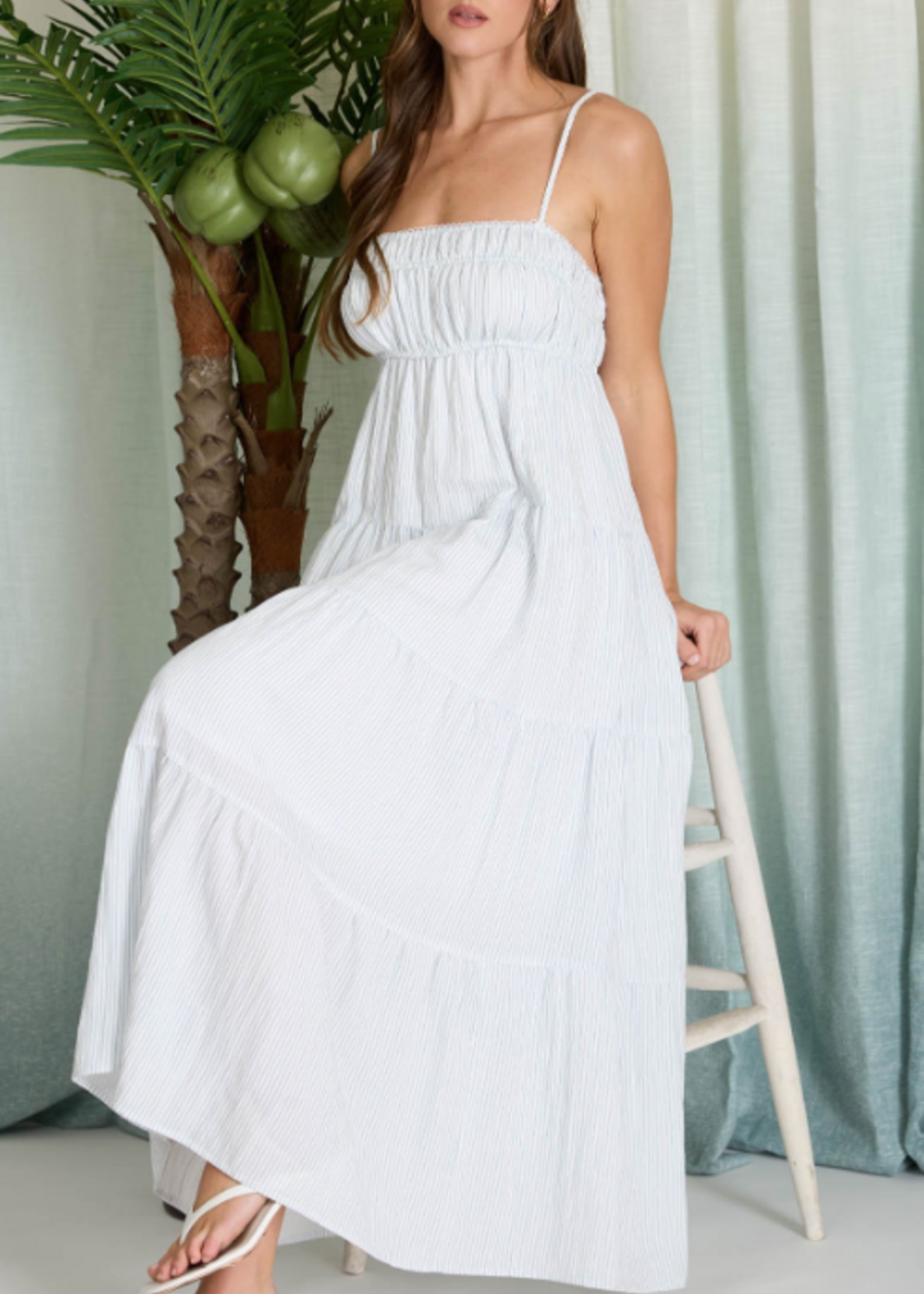 Stripe Me Happy Midi Dress (2 Colors)