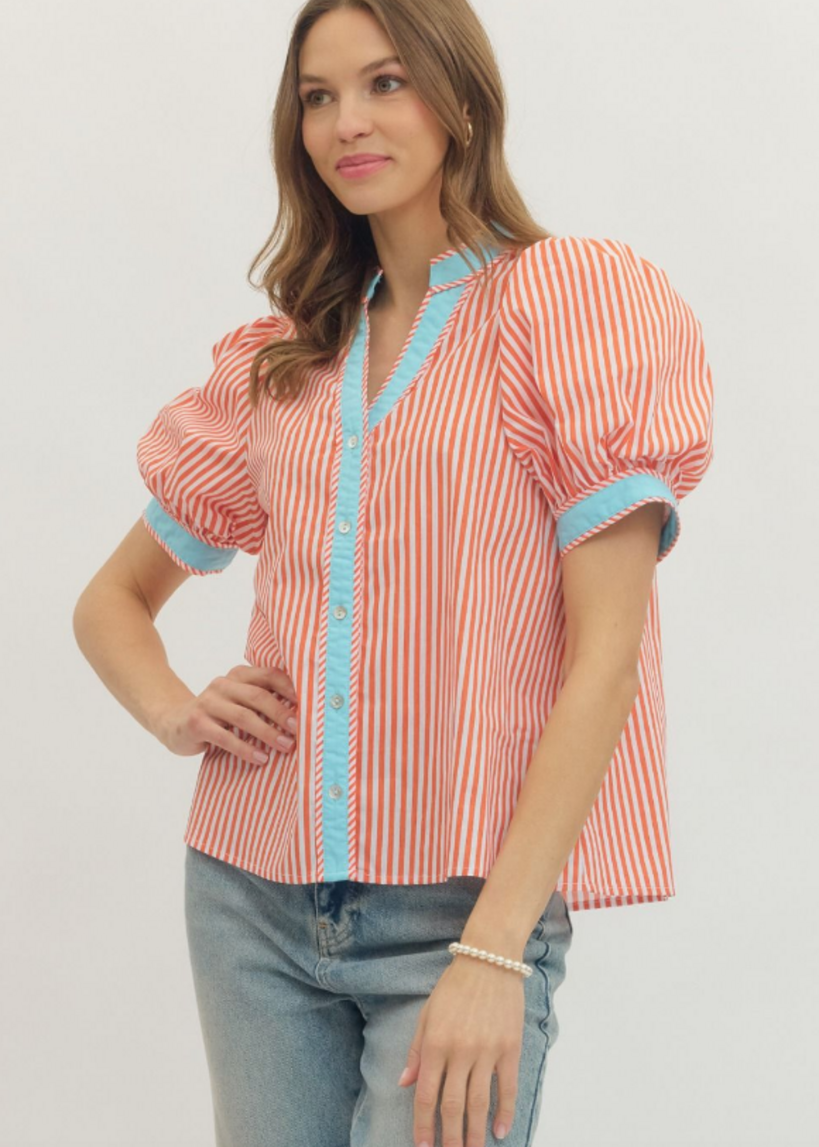 Brighten Up Orange Top