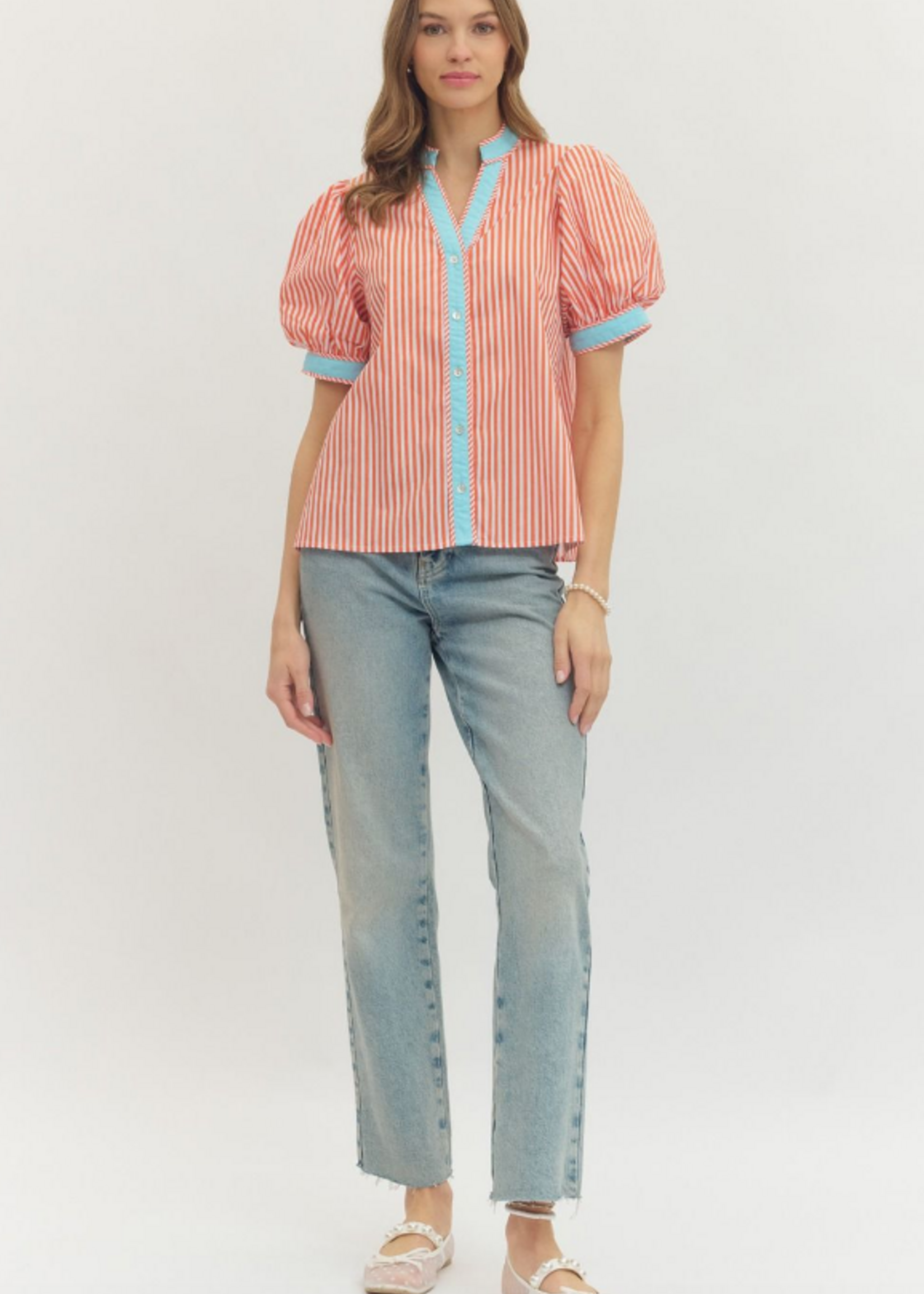 Brighten Up Orange Top