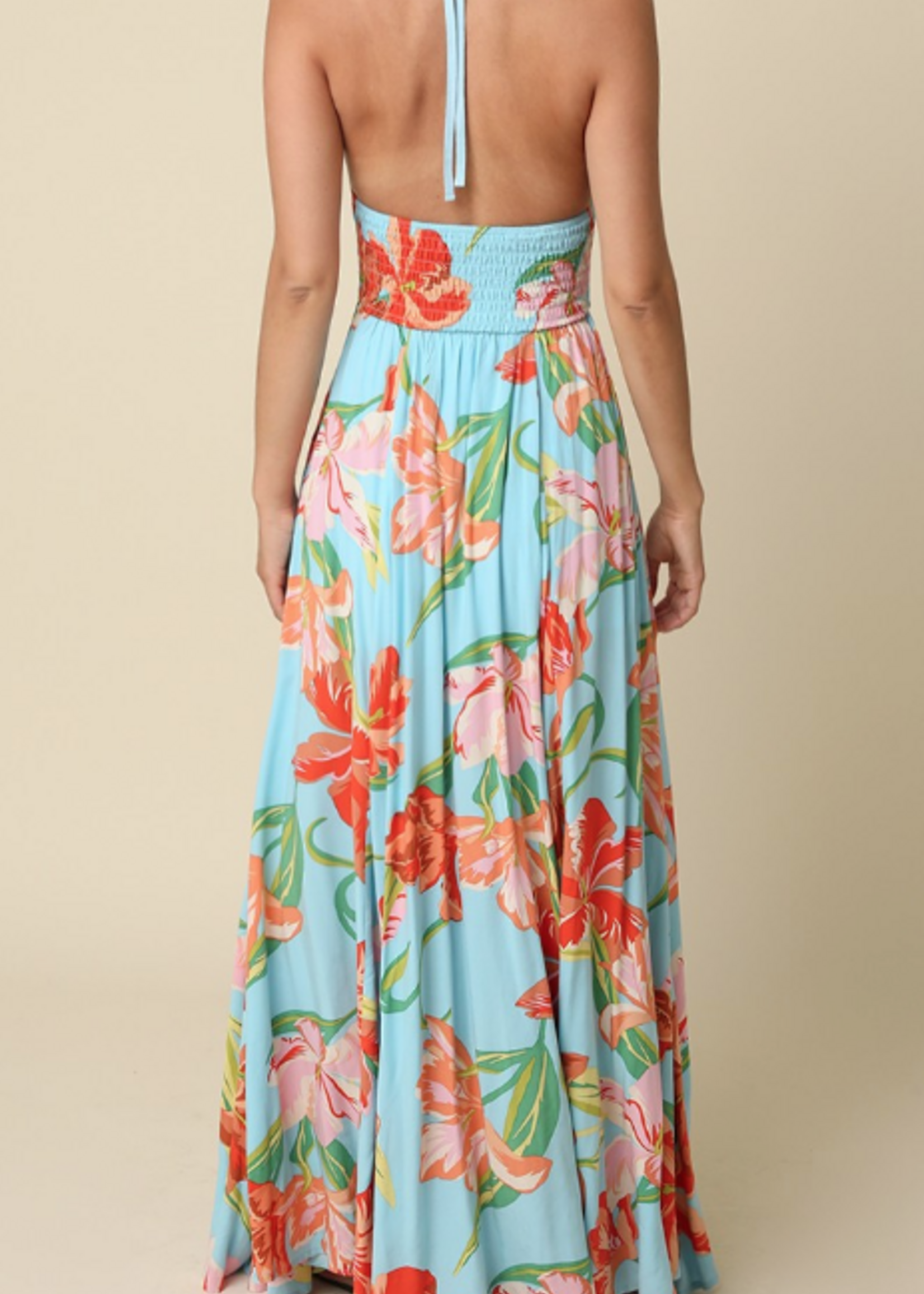 Bright One Floral Maxi Dress
